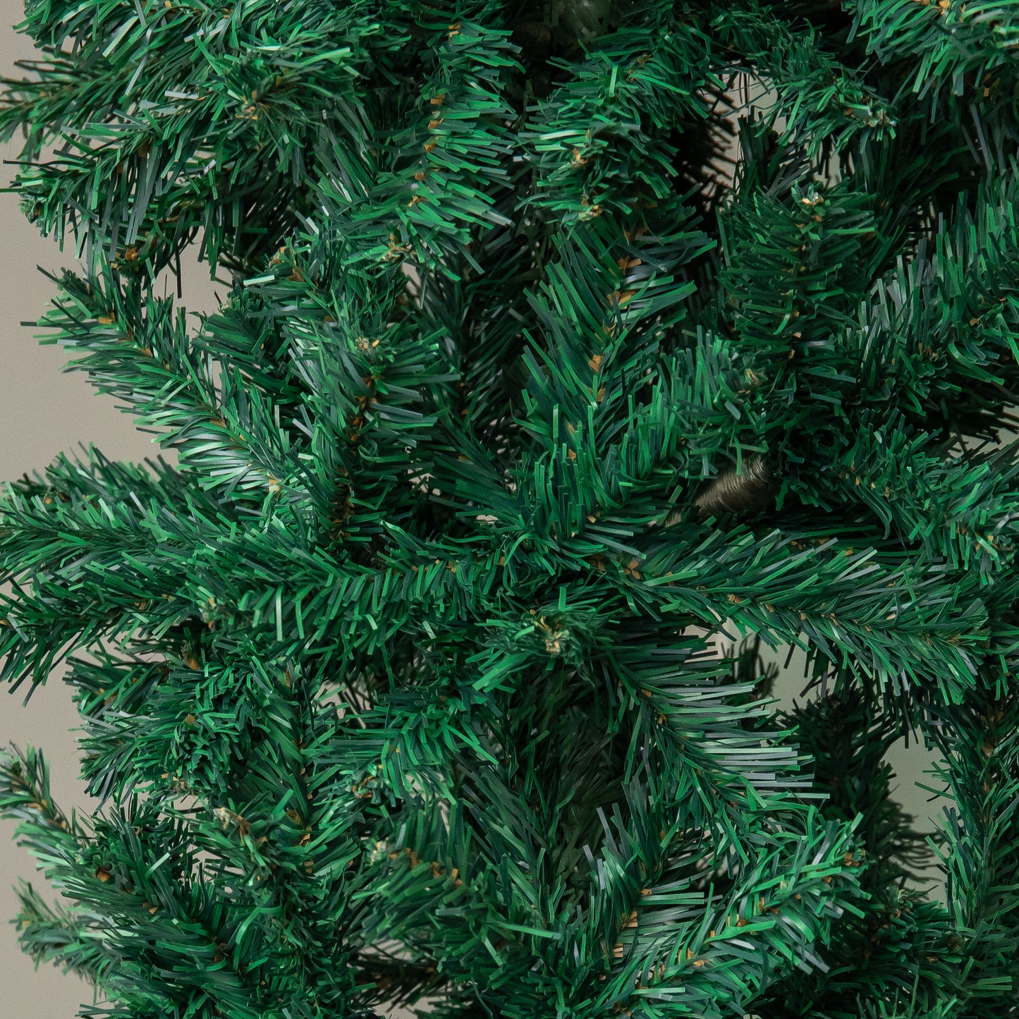 7.5ft (2.2m) Green Spruce Pencil Pine Christmas Tree with Metal Stand