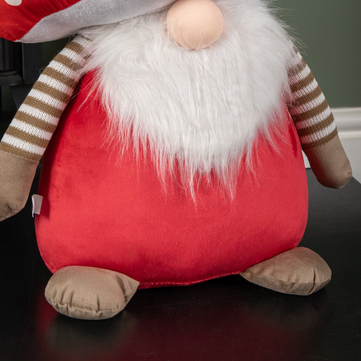 60cm Red Soft Festive Funghi Trumpet Christmas Mushroom Gonk Decoration