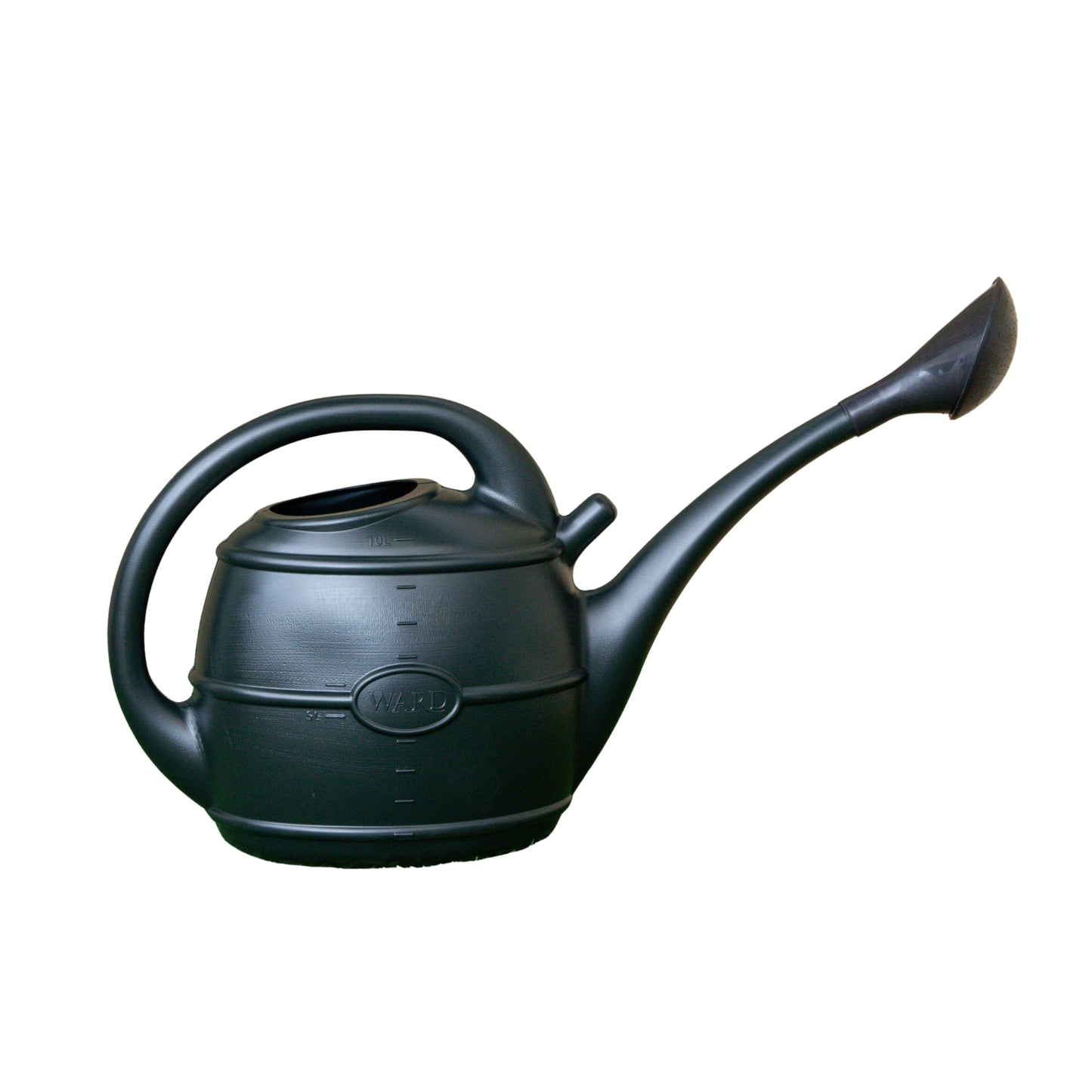 10L Garden Patio Ward Watering Can with Rose in Green