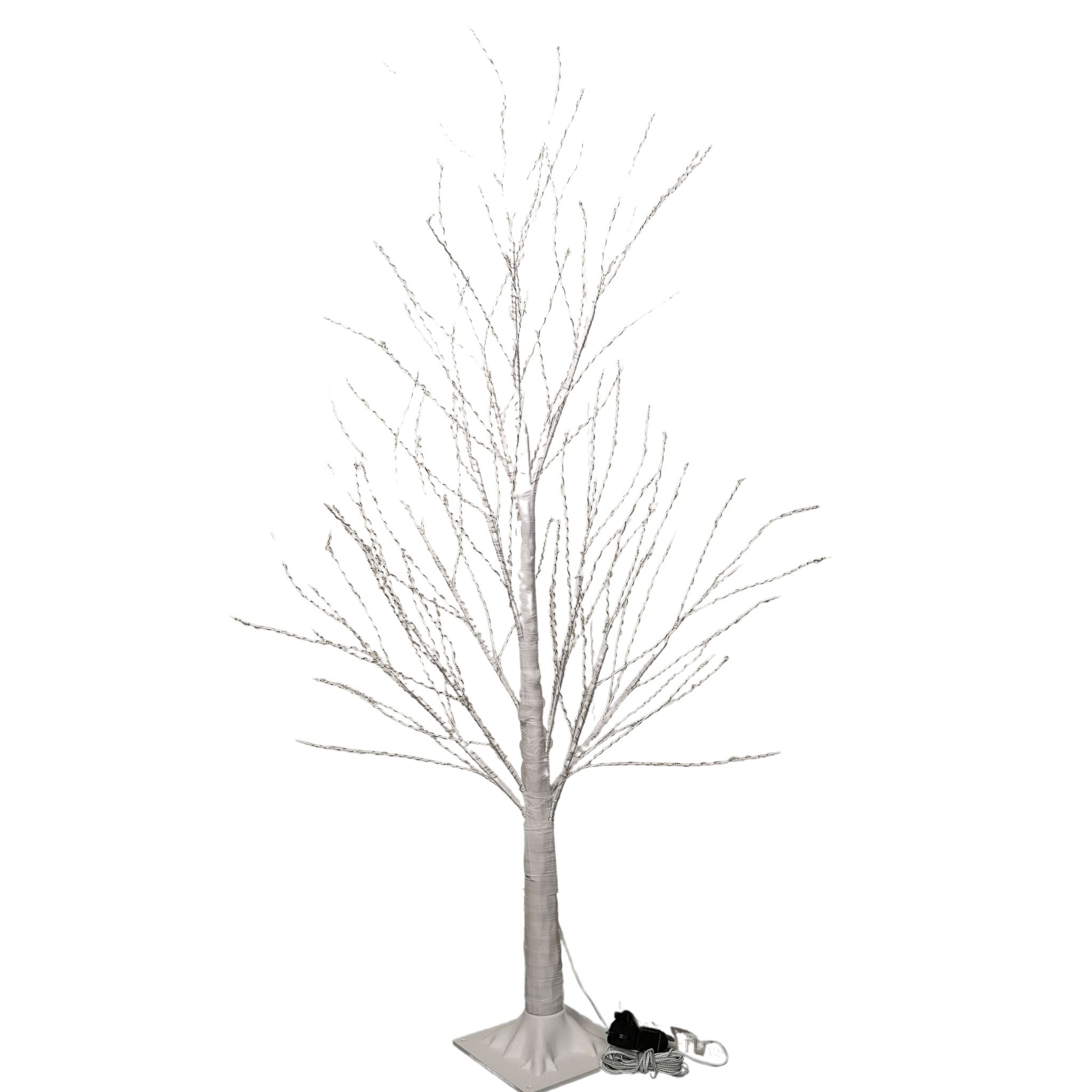 4ft (1.2m) White Modelling Micro Dot Tree with 500 Twinkling LEDs in Warm white