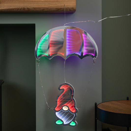 60cm LED Infinity Light Gonk Hanging Parachute