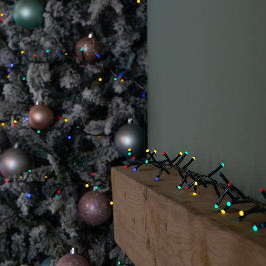 9m 360 LED Christmas BerryBrights String Lights in Multi-Coloured