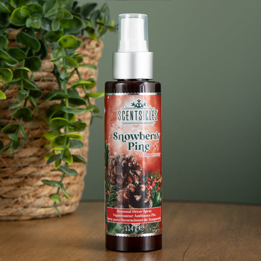 114ml Snowberry Pine Scentsicles Christmas Decoration Spray Mist
