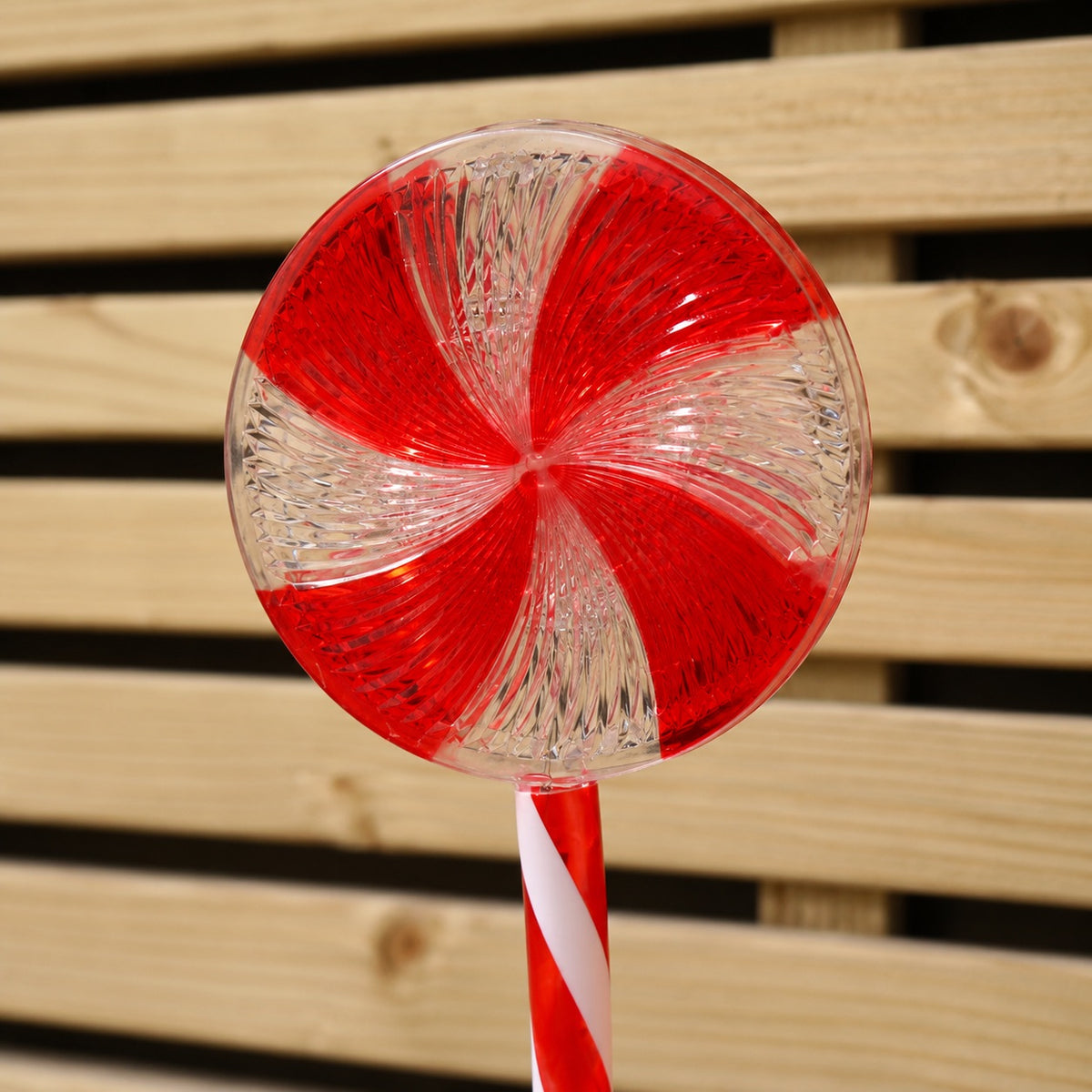 Set of 3 Light Up Lollipop Christmas Path Lights with 36 LEDs