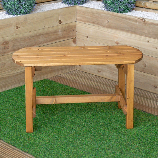 Traditional Handmade Chunky Rustic Wooden Coffee Table