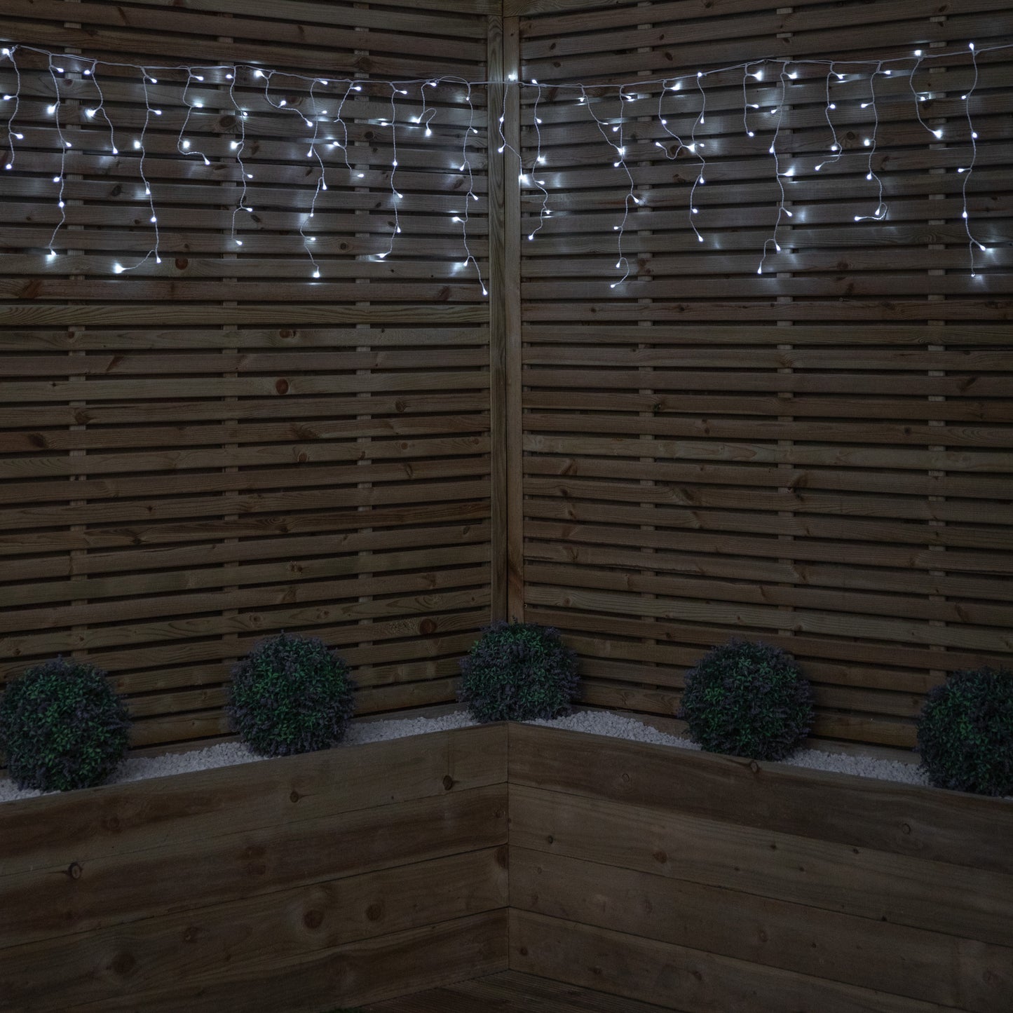 11.5m 460 LED Frosted IcicleBrights Christmas String Lights in White