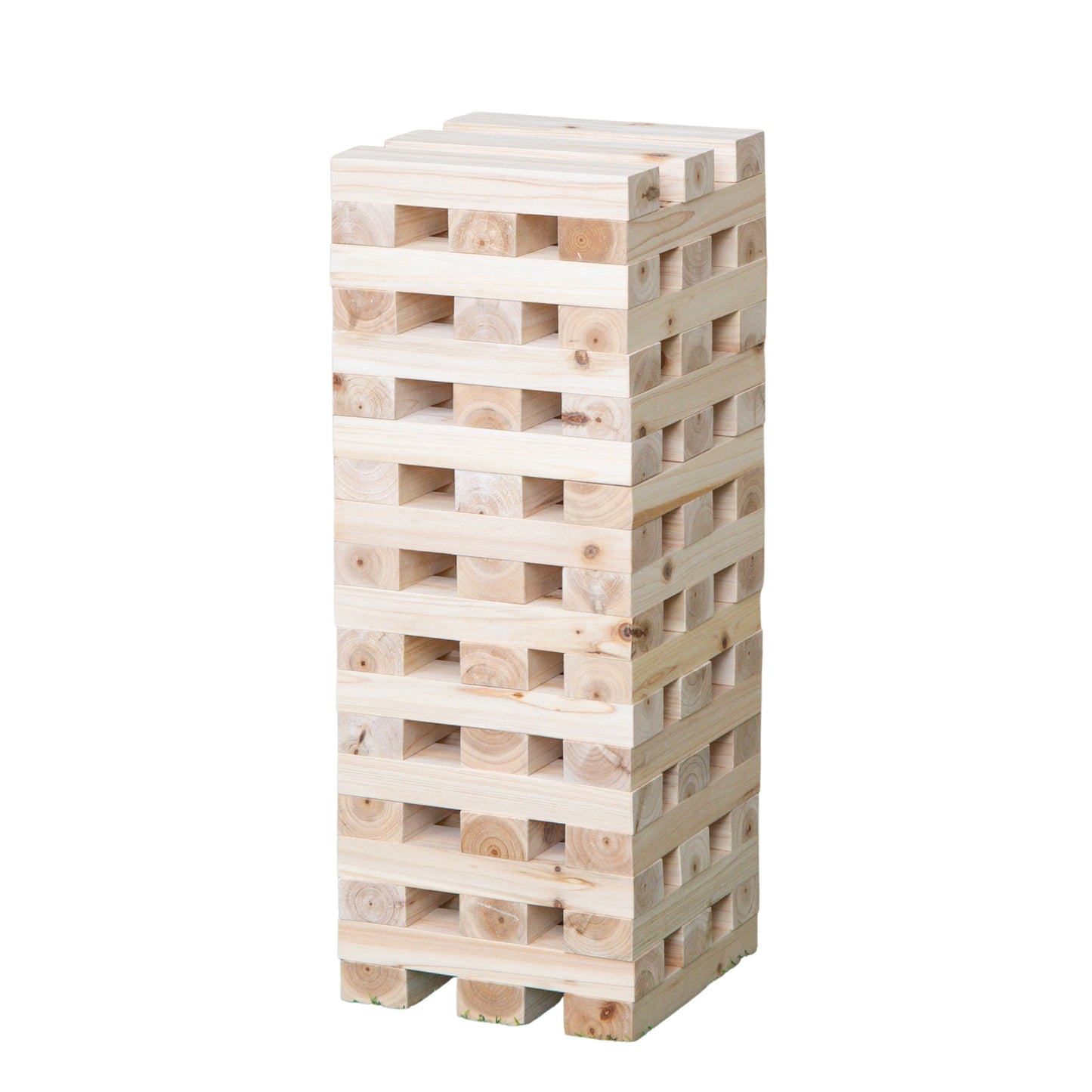 Giant Wooden Jenga Style Tumbling Tower Garden Party Game
