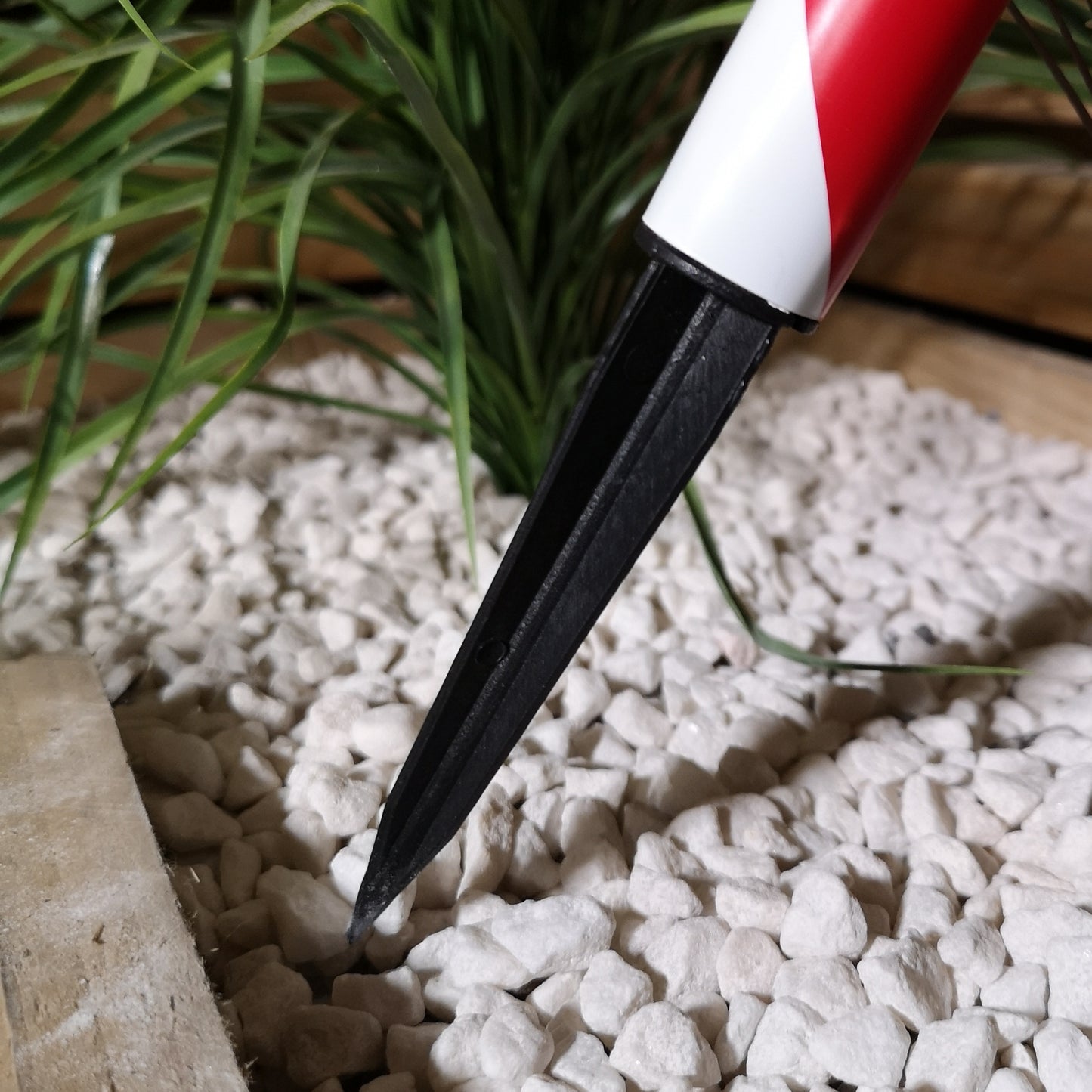 55cm Battery Operated Light up Santa Stop Here LED Christmas Sign