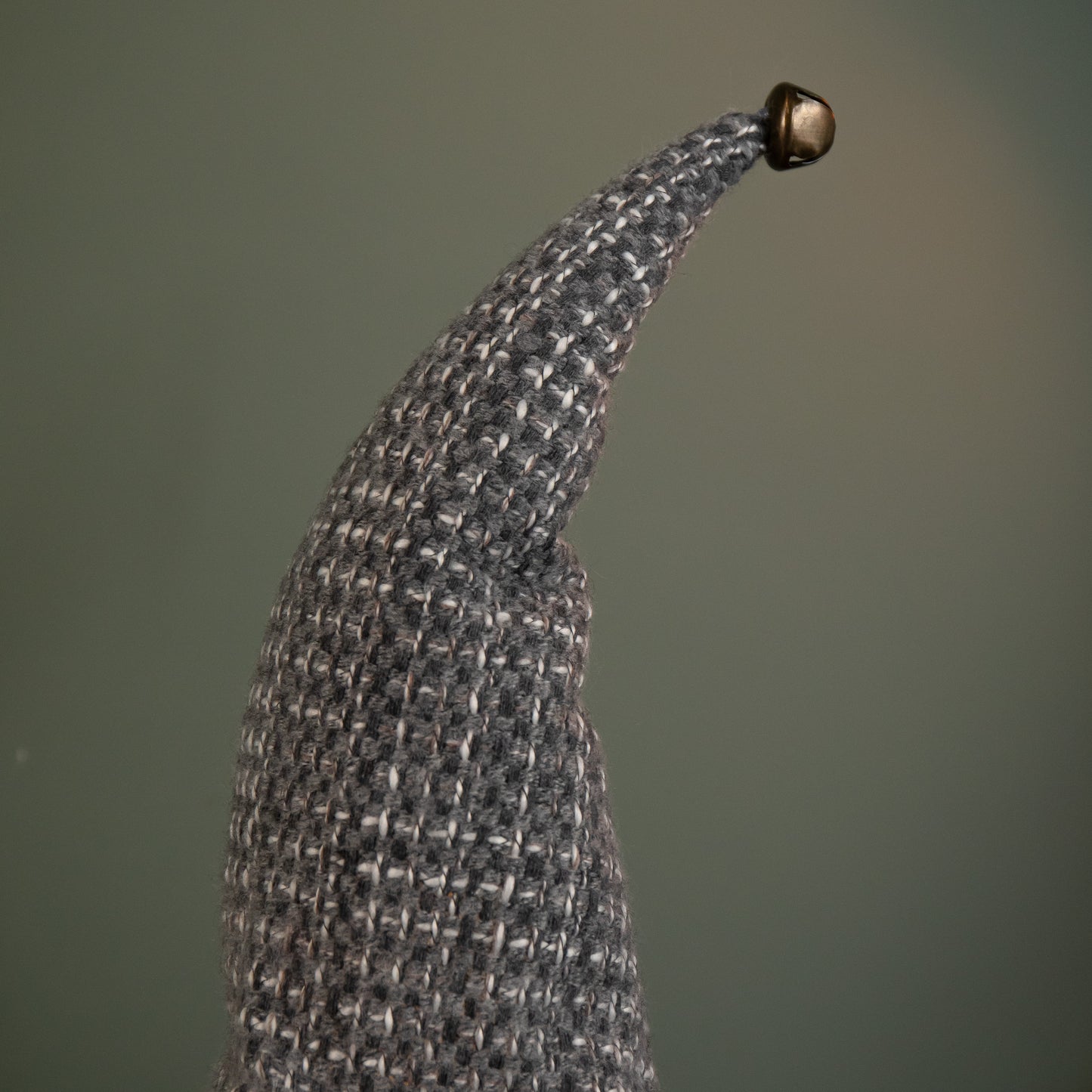 50cm Battery Operated Christmas Sitting Gonk Decoration in Dark Grey