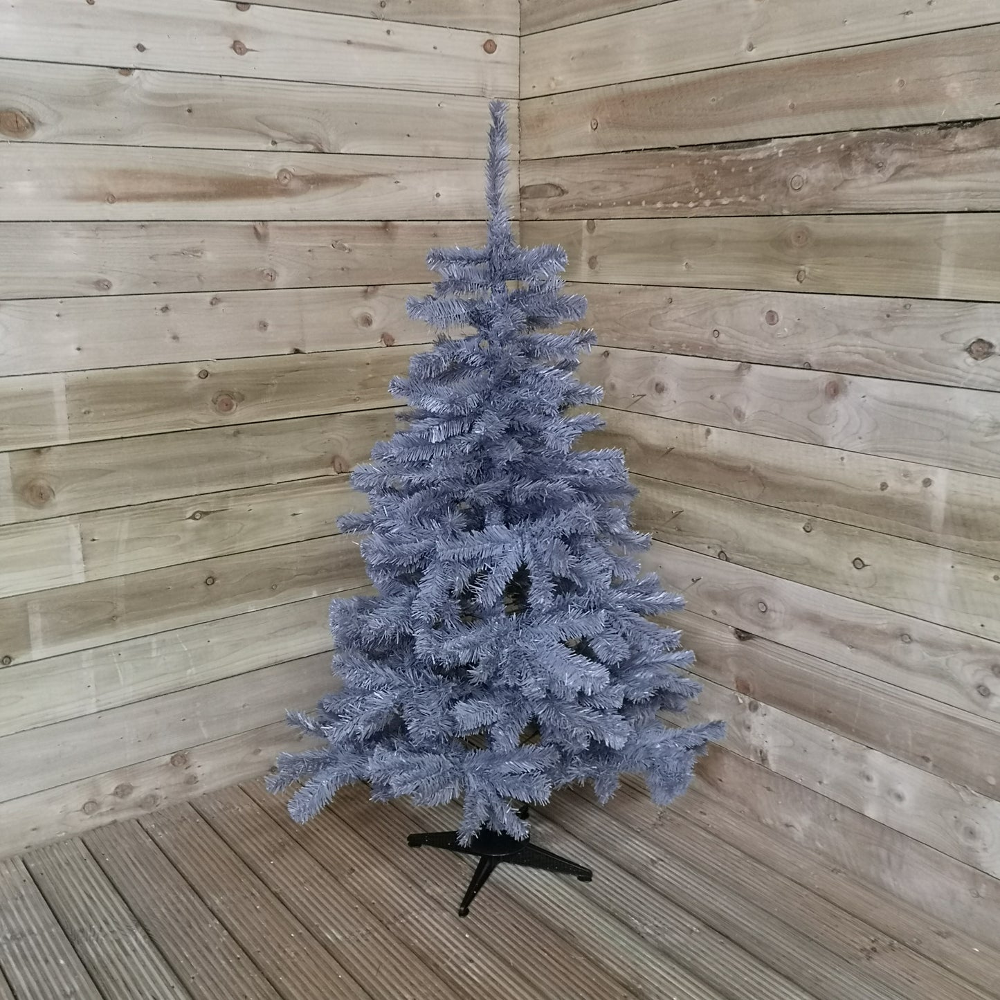 Factory Seconds: 5ft (150cm) Colorado Grey Spruce Christmas Tree with Wrapped Branches & 339 Tips