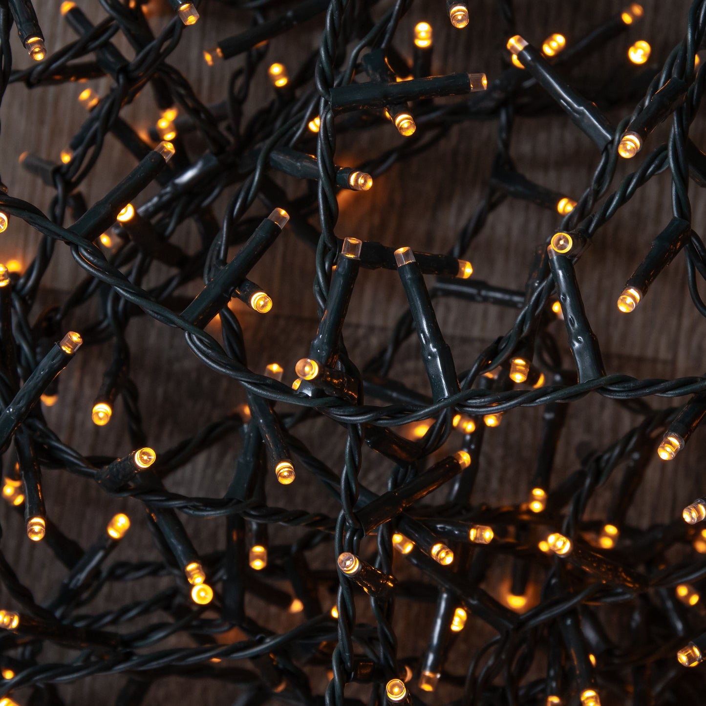 75m 3000 LED TreeBrights Christmas String Lights with Timer in Vintage Gold