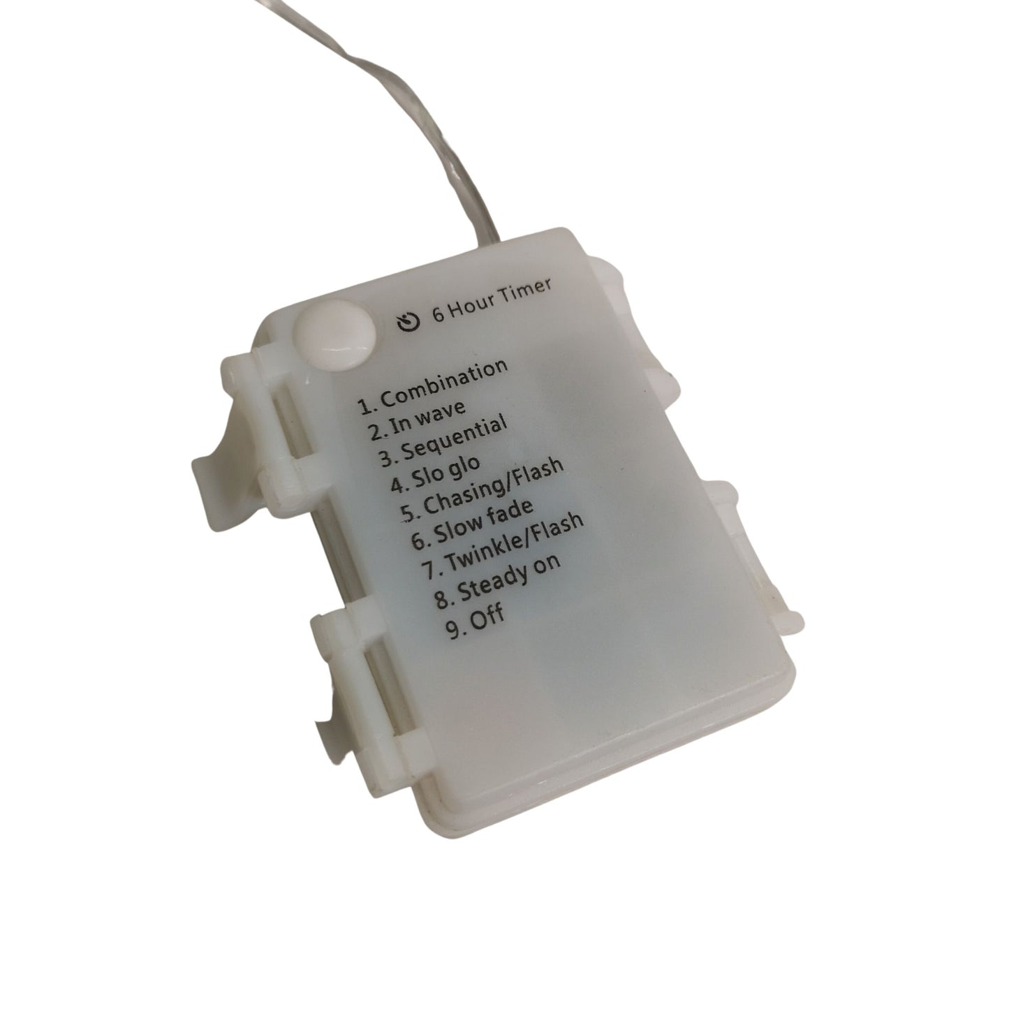 1.2m Battery Operated Christmas Star Curtain Lights with 140 White LEDs