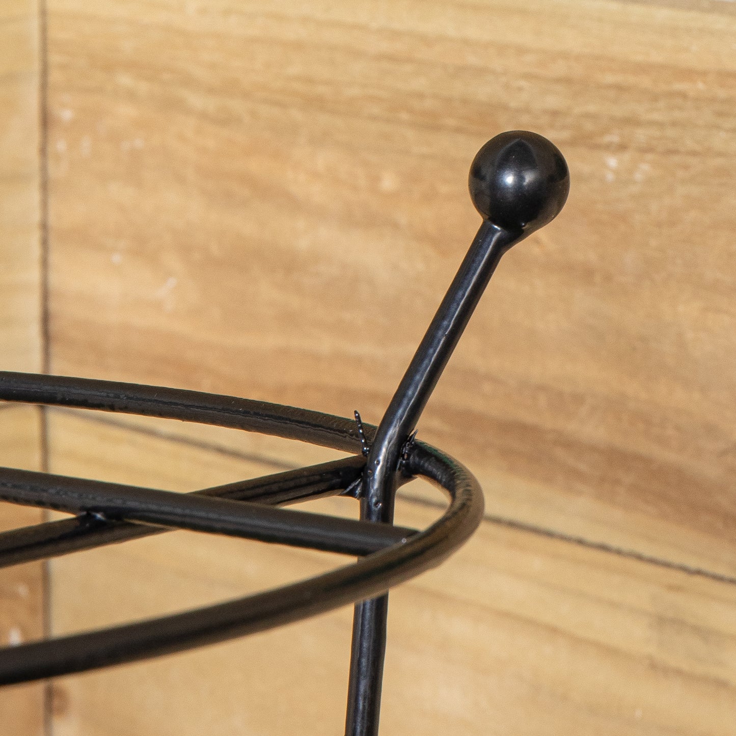 Pack of 2 Tom Chambers Cottage Heavy Duty Black Metal Steel Herbaceous Garden Plant Support Grow Through Small 60cm x 35cm