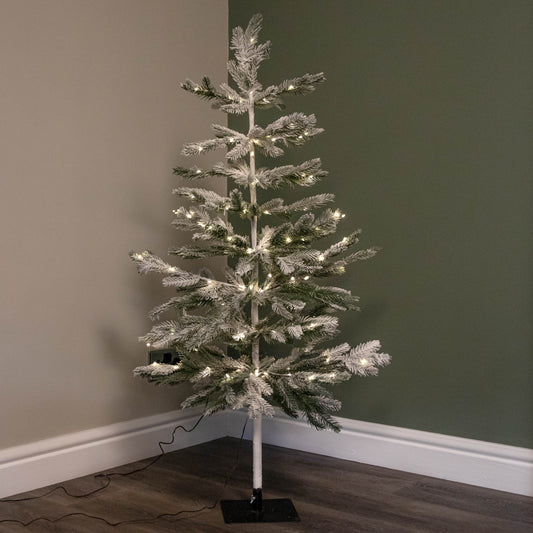 4ft (1.2m) Light up Pine Needle Christmas Tree with 150 Warm White LEDs 