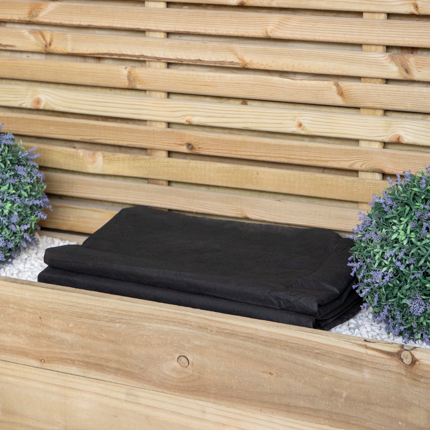 8m x 1.5m Roll of Garden Weed Guard Control Fabric