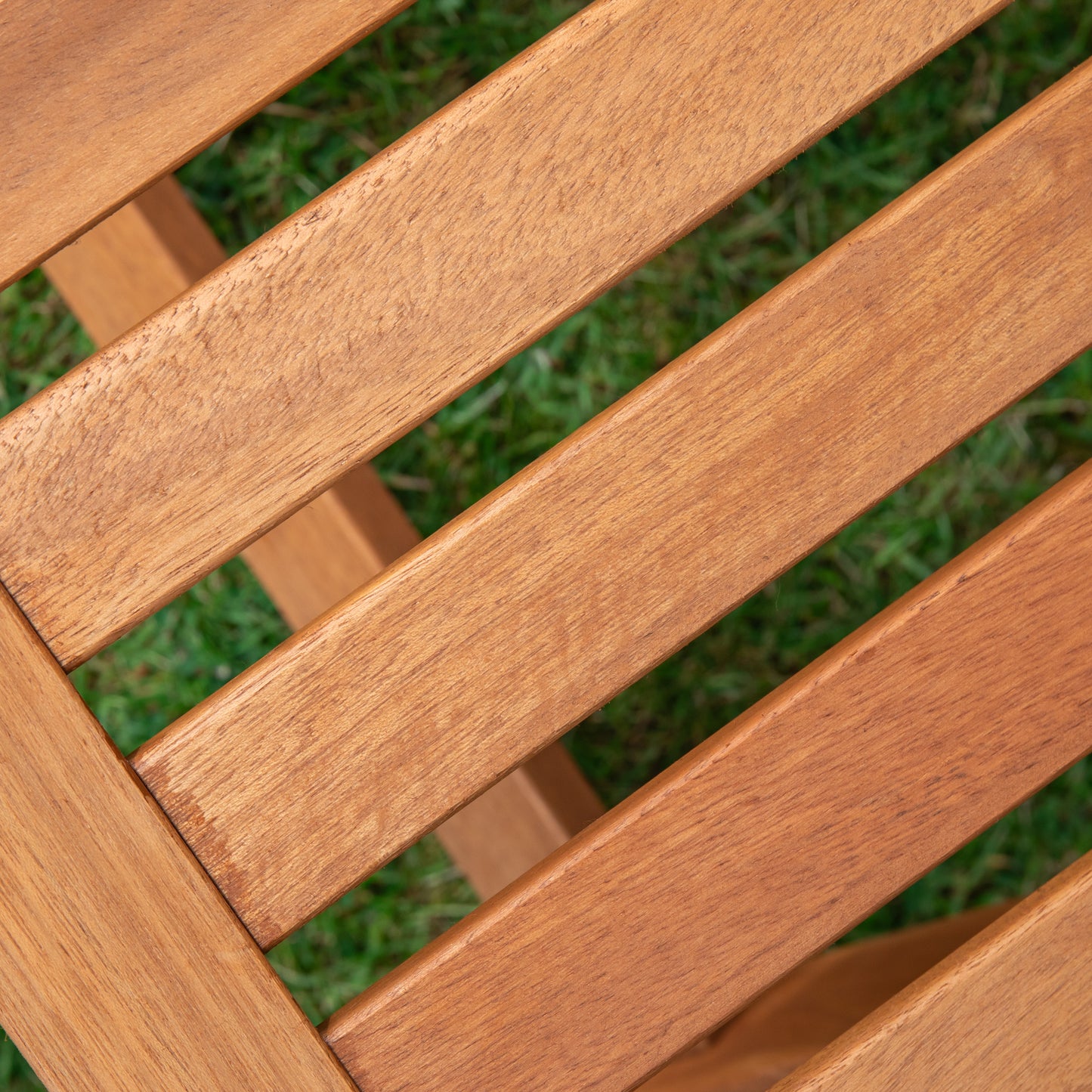 Set of 2 Bowness Outdoor Garden Patio Wooden Slatted Folding Chairs