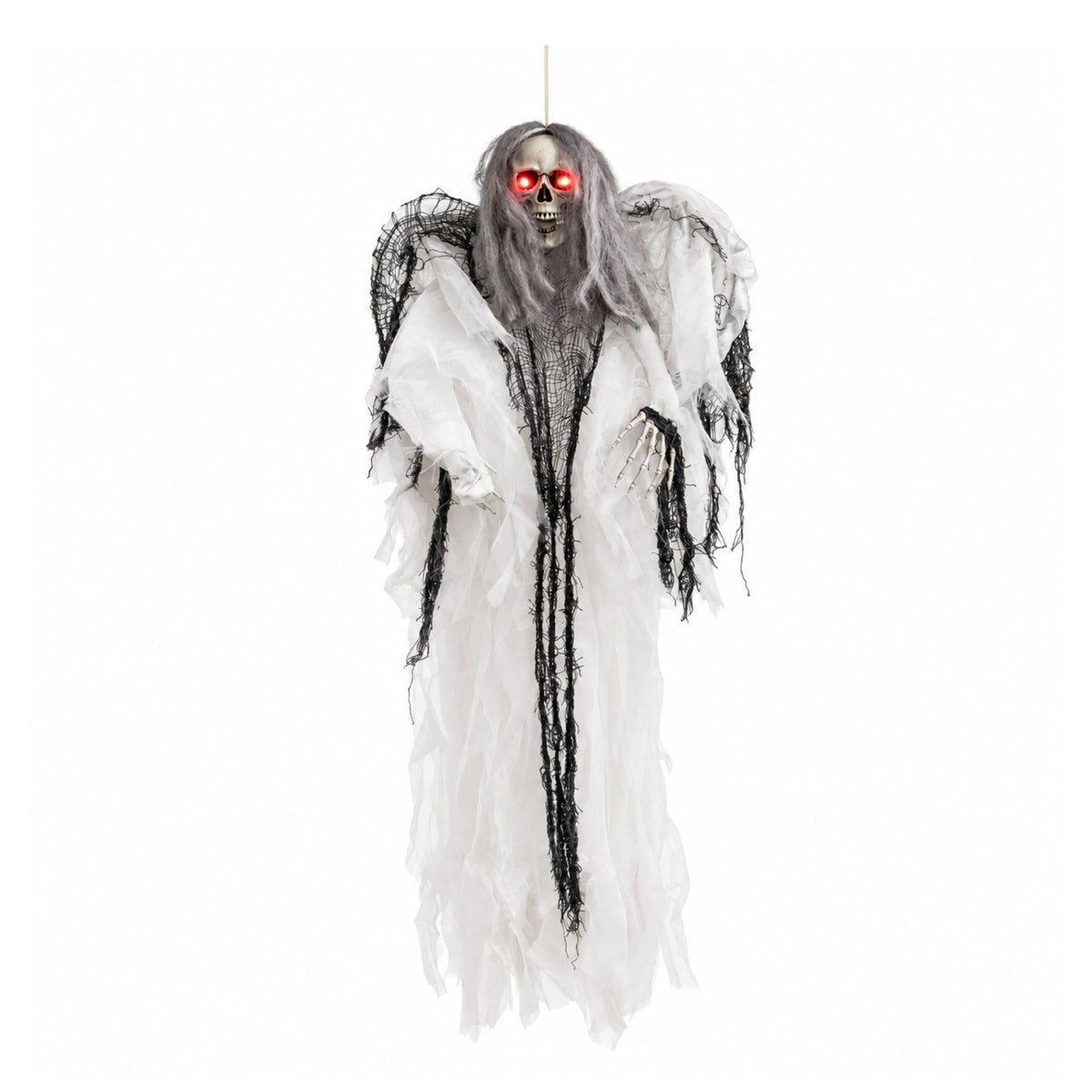 90cm Animated Flapping Cackling Death Angel Halloween Decoration