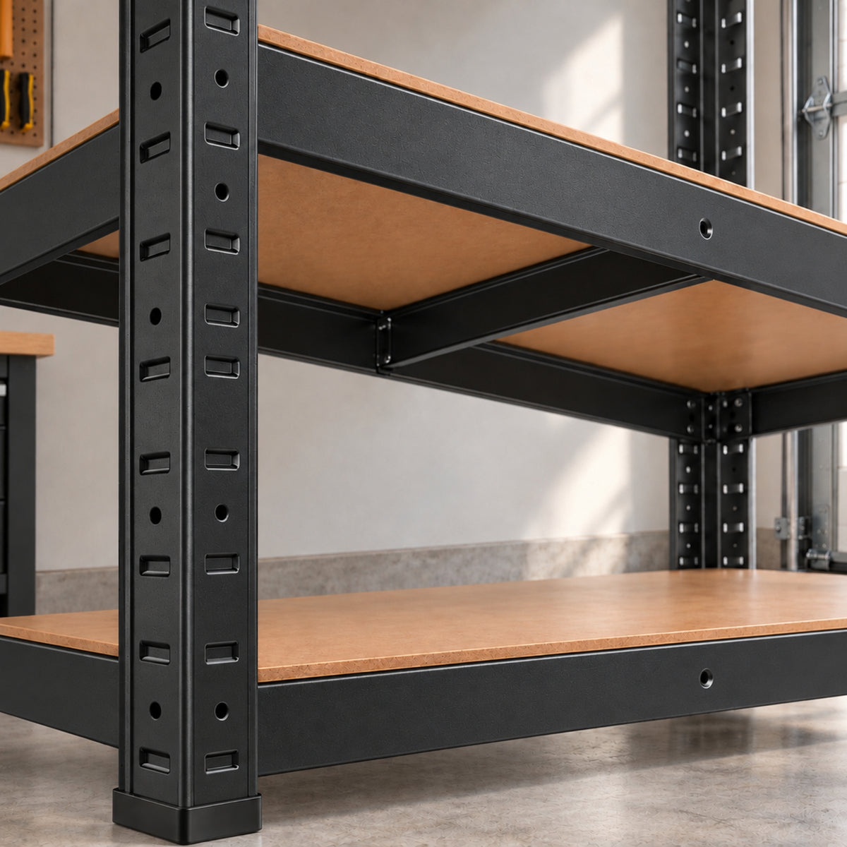 Garage Shelving 90cm Wide & 180cm High Heavy Duty 5 Tier Multipurpose Metal Racking Unit  / Warehouse Shelving Storage