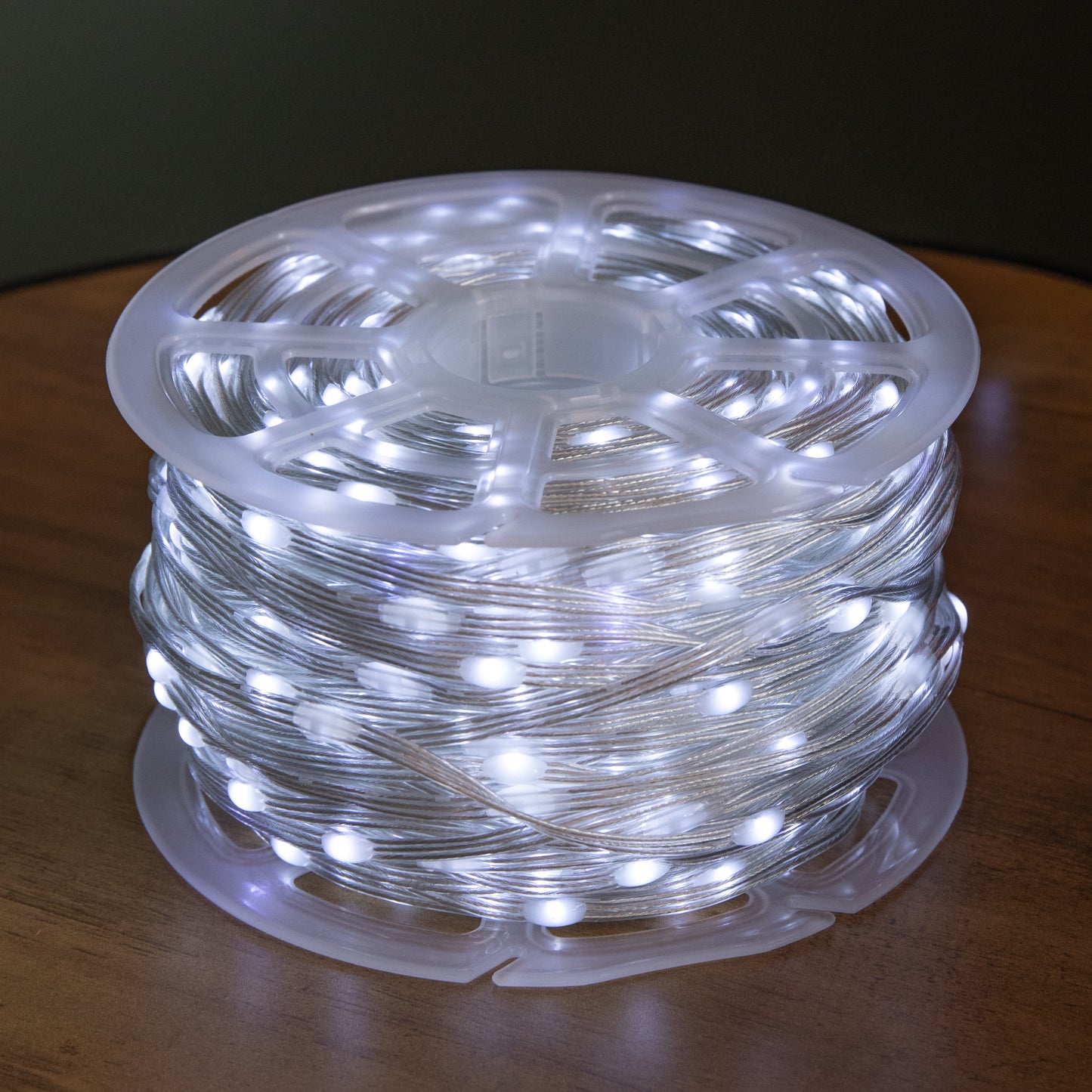 75m Light up Christmas Two Tone String Lights with 1000 Warm White & Cool White LEDs