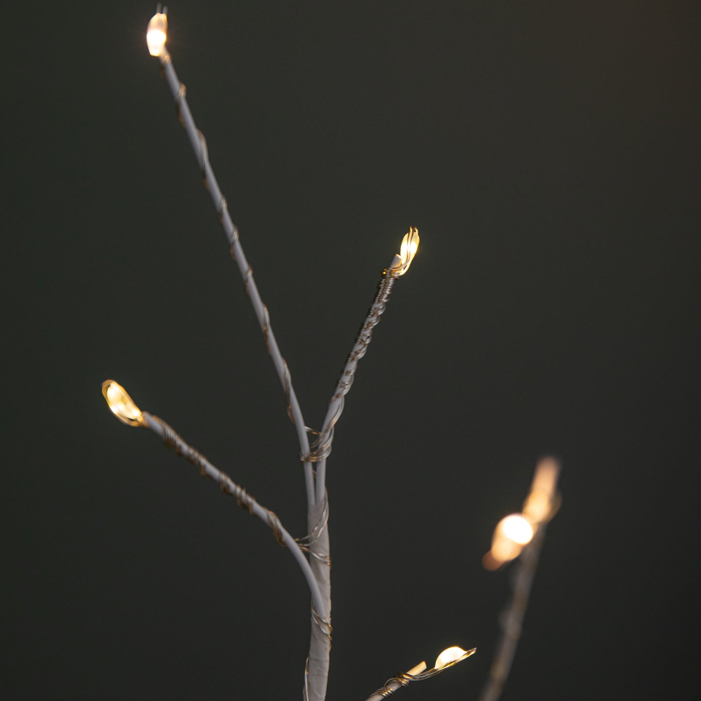 40cm Battery Operated Christmas Twig Tree with 32 Warm White & Multi-Coloured LEDs