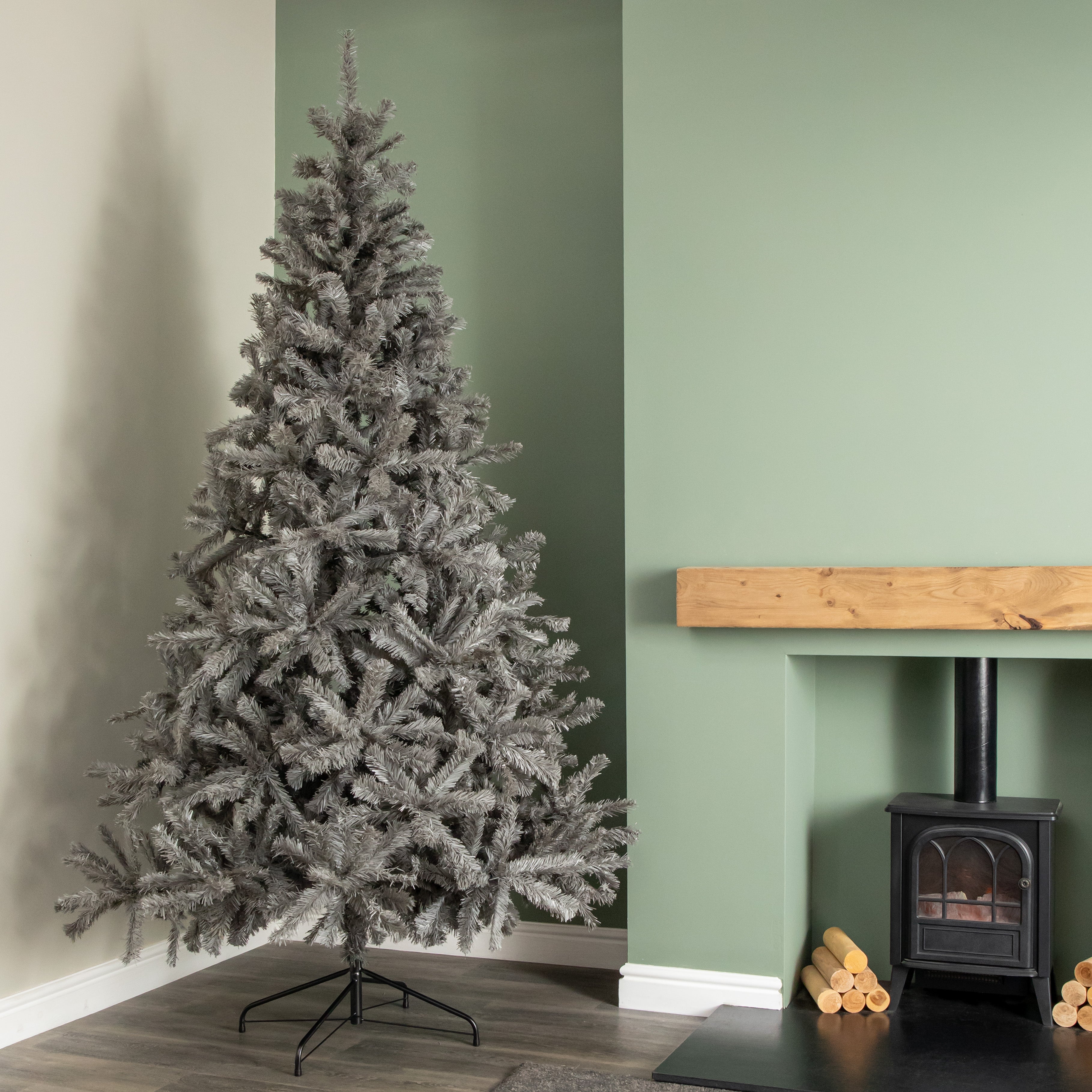 7ft (210cm) Colorado Grey Spruce Christmas Tree with Wrapped