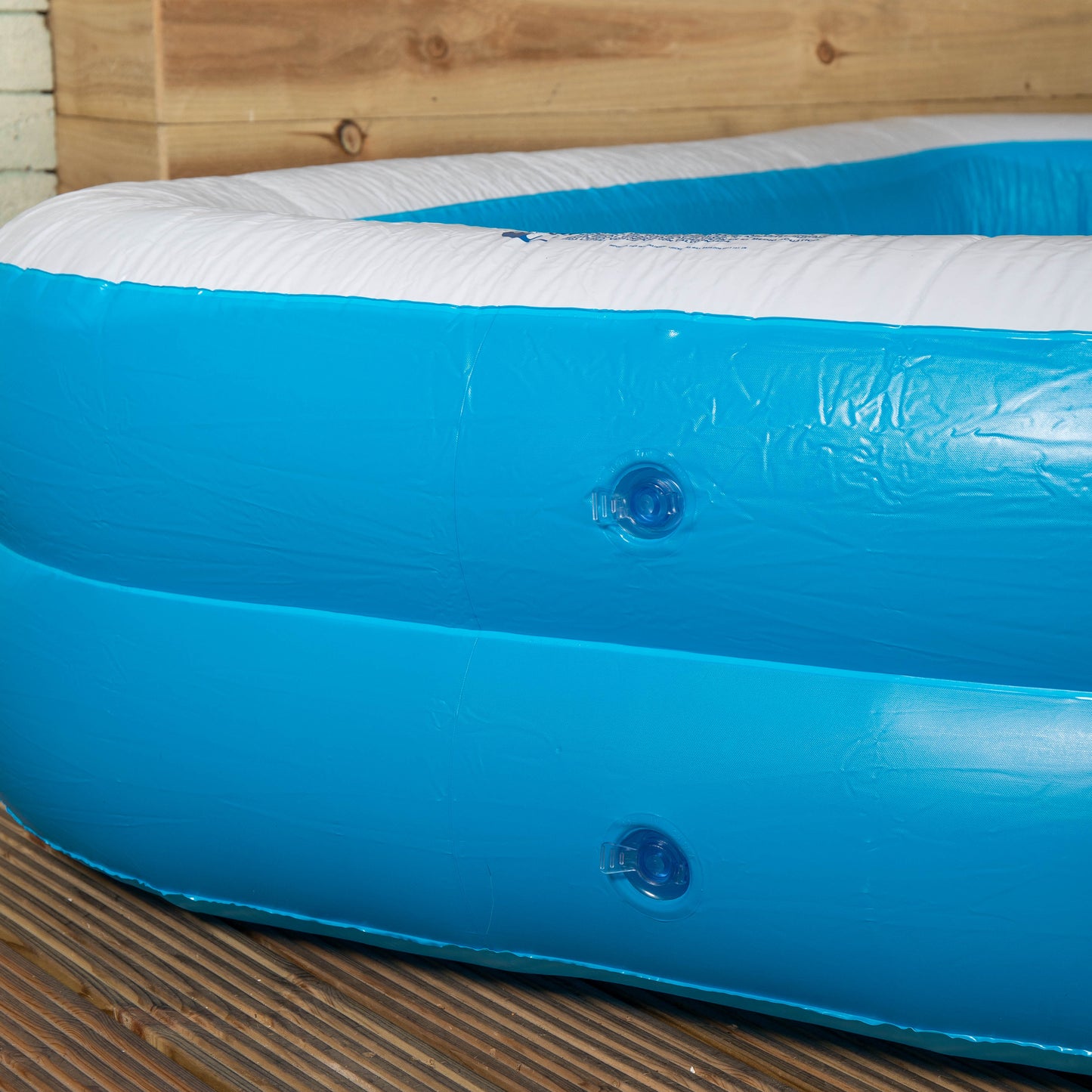 2m x 1.5m Jumbo Rectangular Inflatable Family Paddling Pool