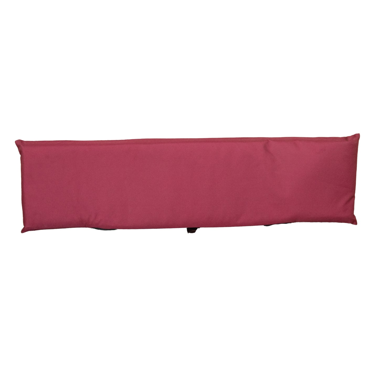99 x 20 x 5cm Cushion Back for 2 Seater Wooden Garden Bench in Burgundy