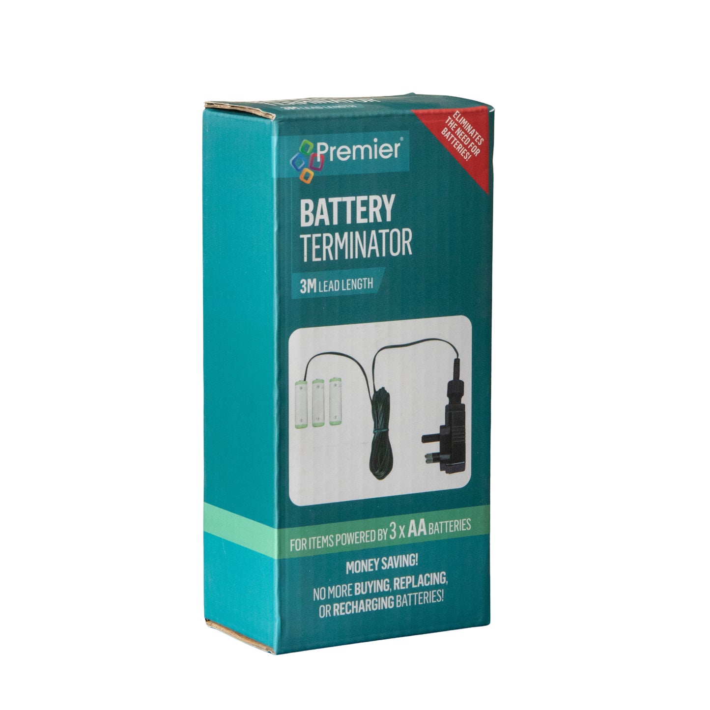 3 x AA Battery Replacement Plug in Power Adapter