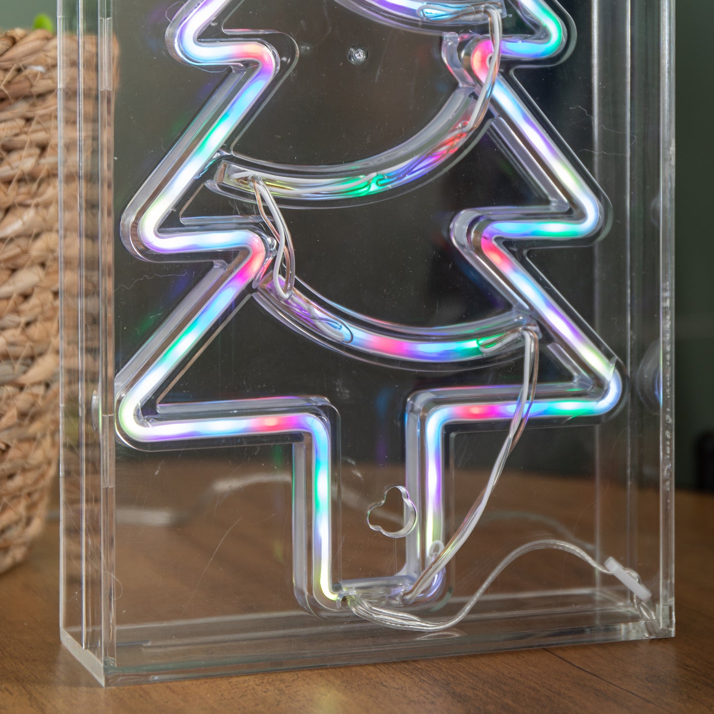 30cm Light up RGB Neon Flex Christmas Tree Decoration