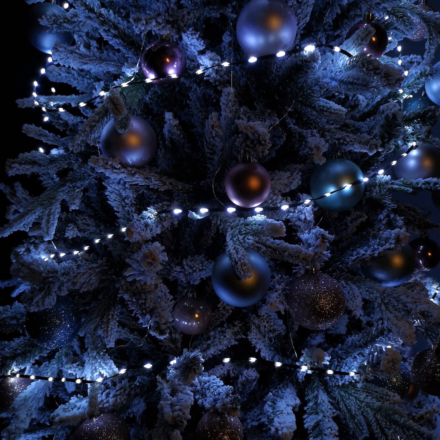 17.5m Indoor Outdoor Flexibrights Christmas Lights with 500 White LEDs