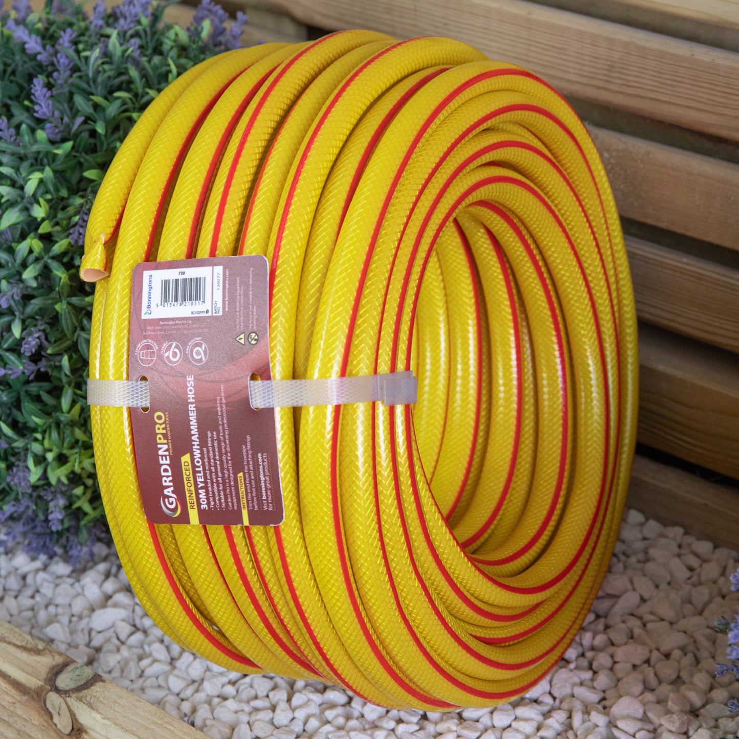 30m Pro Gold Kink Resistant Reinforced Garden Hose Pipe