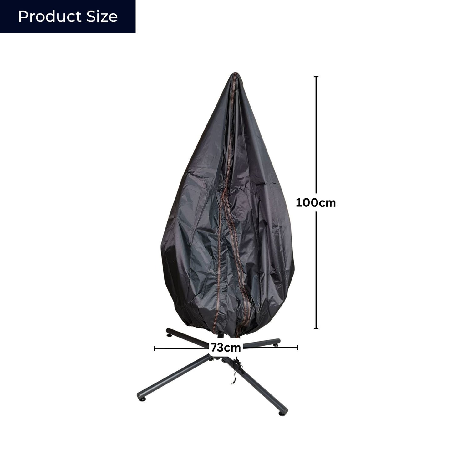115x190cm Hanging Egg Chair Cover For Swing Egg Chair Hammock 