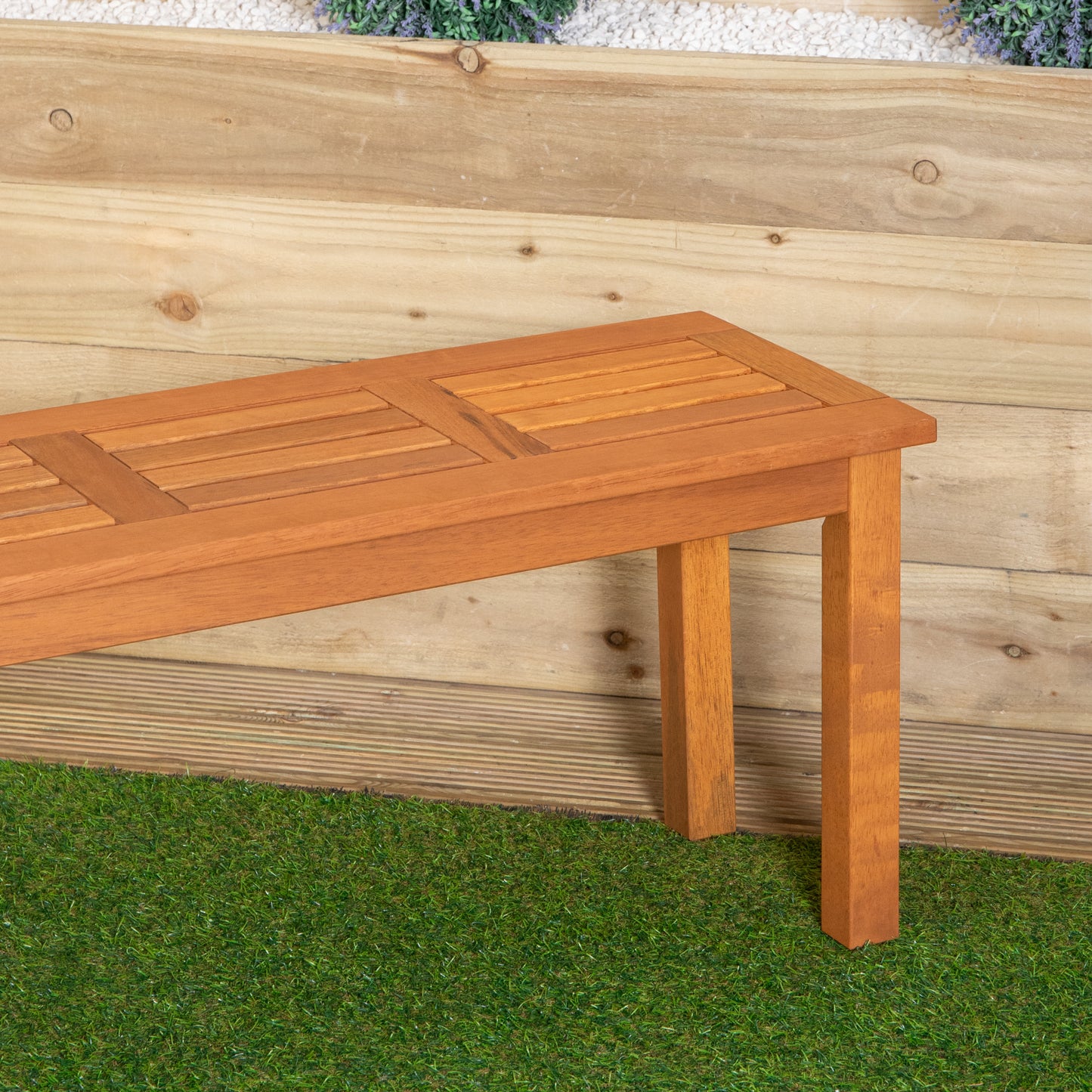 Samuel Alexander Coniston 2 Seater Outdoor Wooden Garden Bench Stool