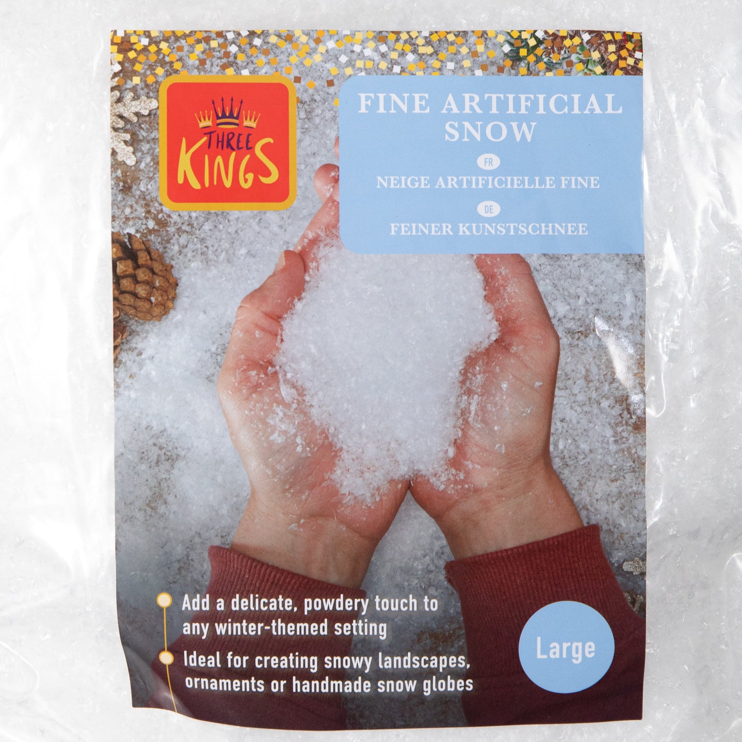 500g White Fine Artificial Christmas Snow