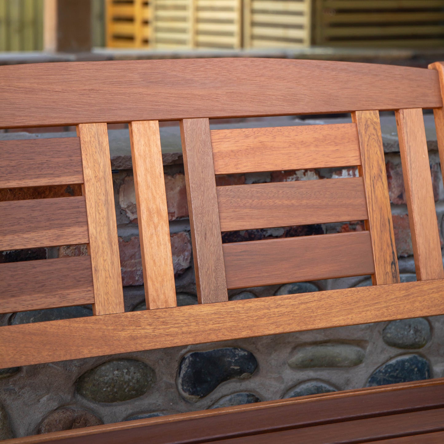 Hawkshead 2 Seater Outdoor Wooden Garden Patio Bench