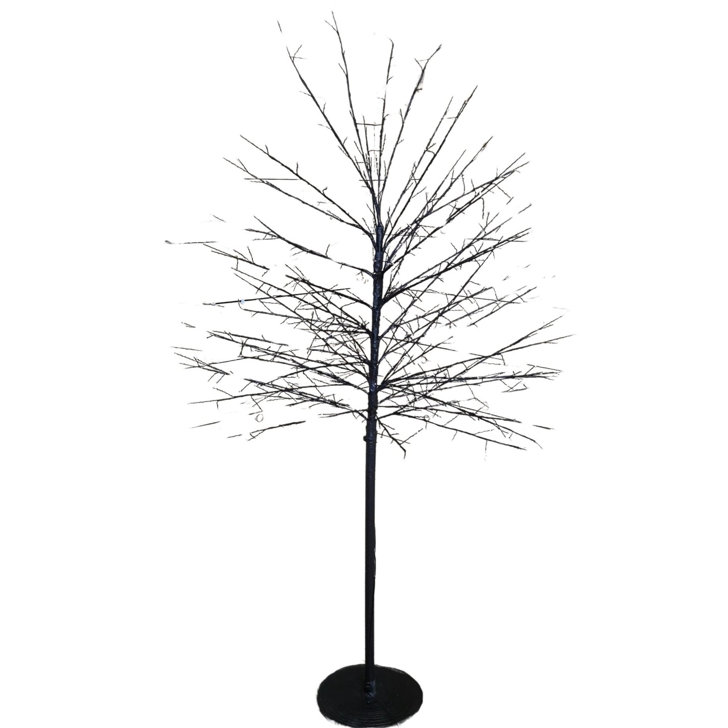 Factory Seconds: 1.5m 5ft Outdoor Black Micro Dot Christmas Blossom Tree with 580 Warm White LED