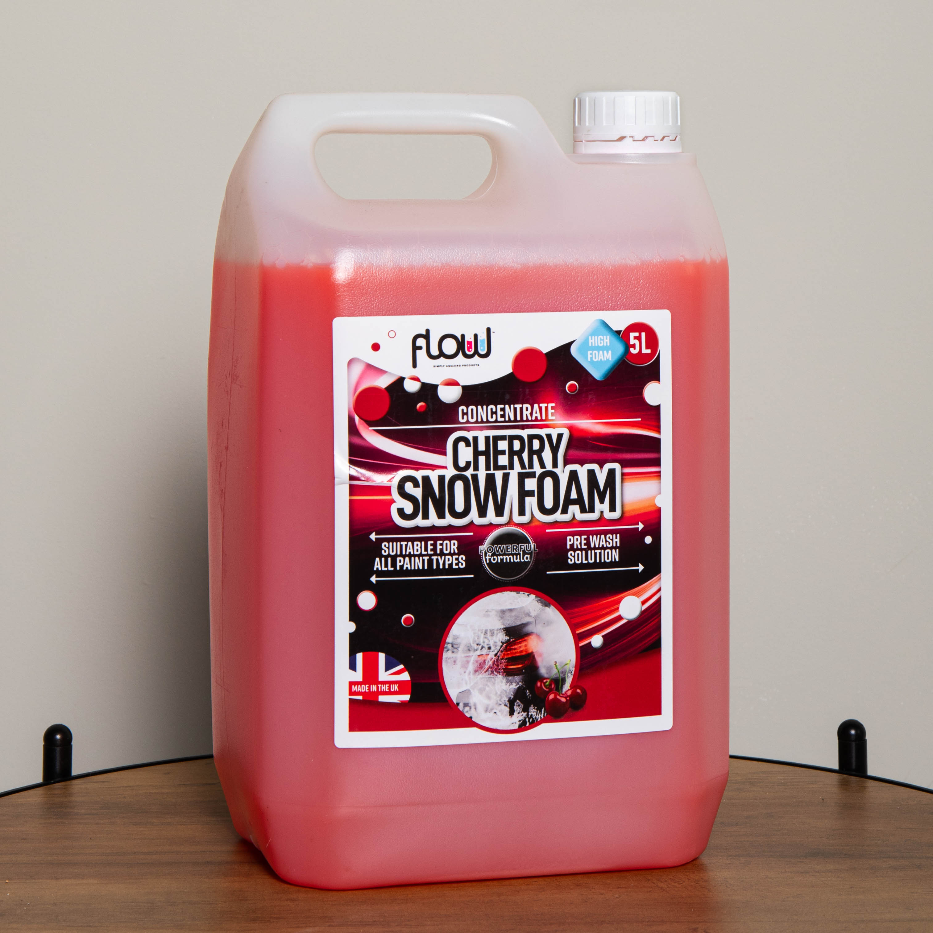 5 Litres Cherry Snow Foam Car Shampoo for All Vehicles