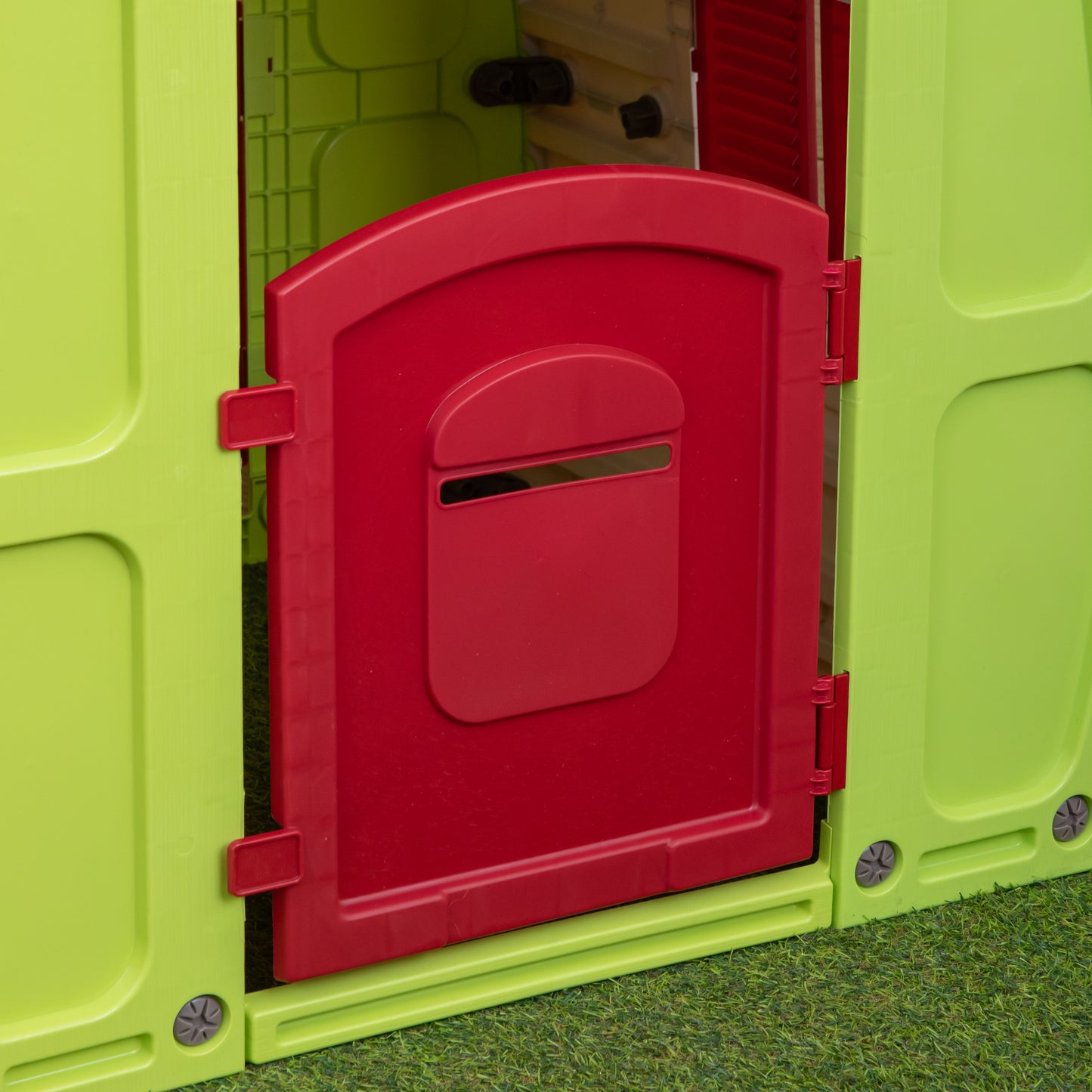 1.09m Green & White Plastic Magical Forest Wendy Playhouse