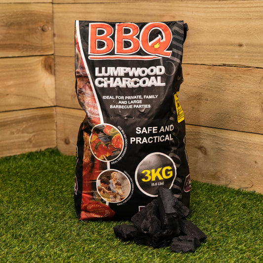 3kg Lumpwood Charcoal for Barbecues / BBQs Coal 3943