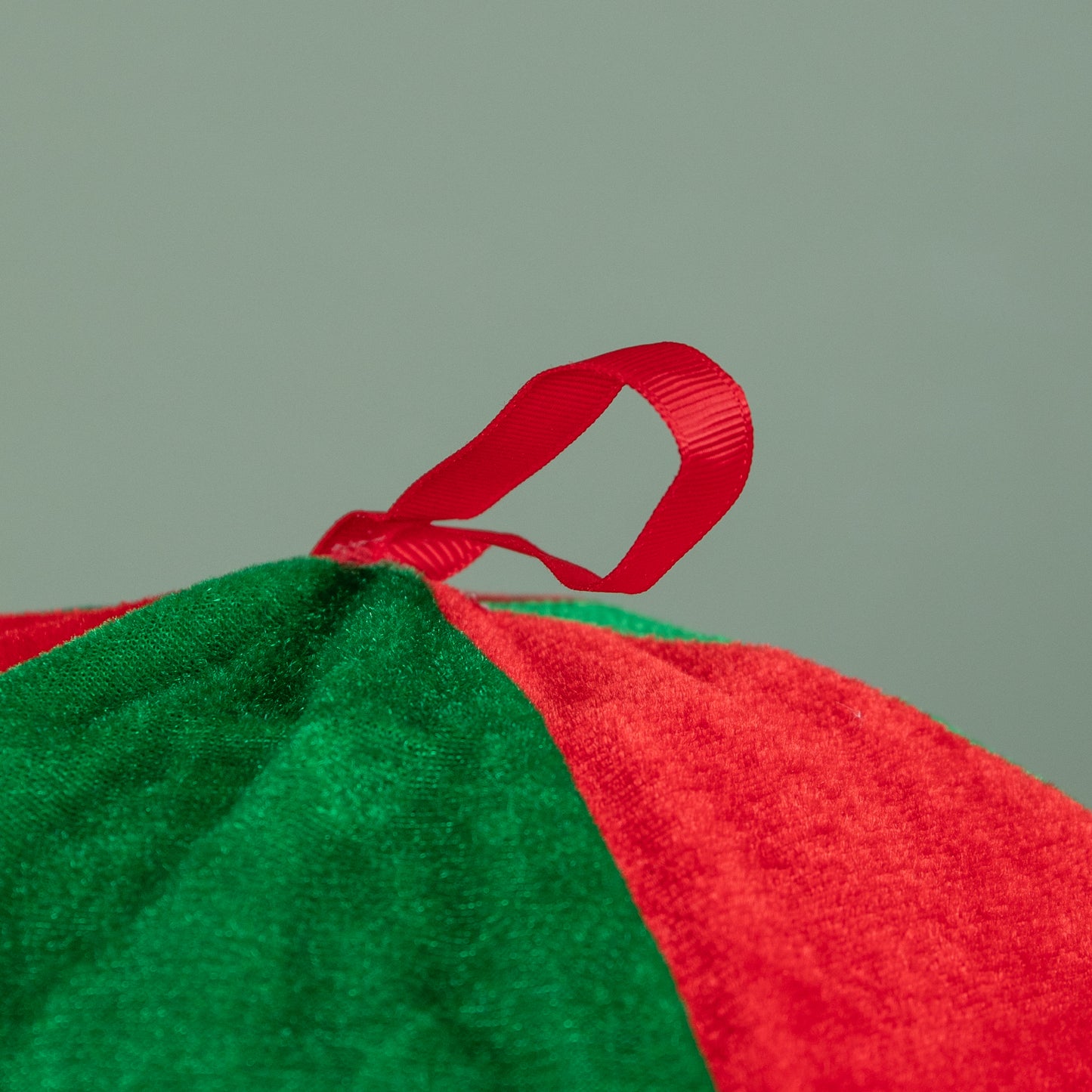 80cm Red and Green Razza Rat Hot Air Balloon Hanging Christmas Decoration