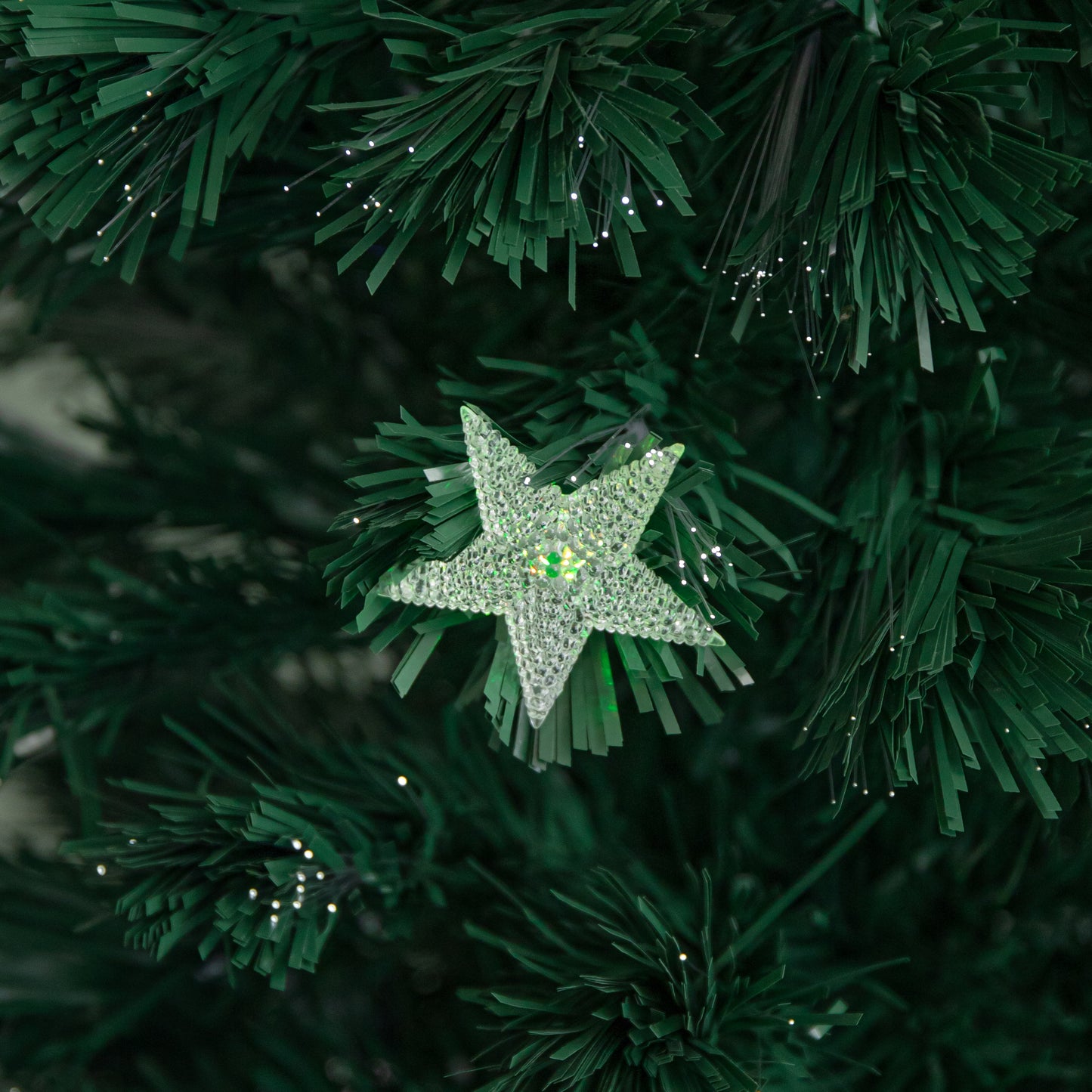 4ft (1.2m) Fibre Optic Cosmos Christmas Tree with 22 Colour Changing LEDs