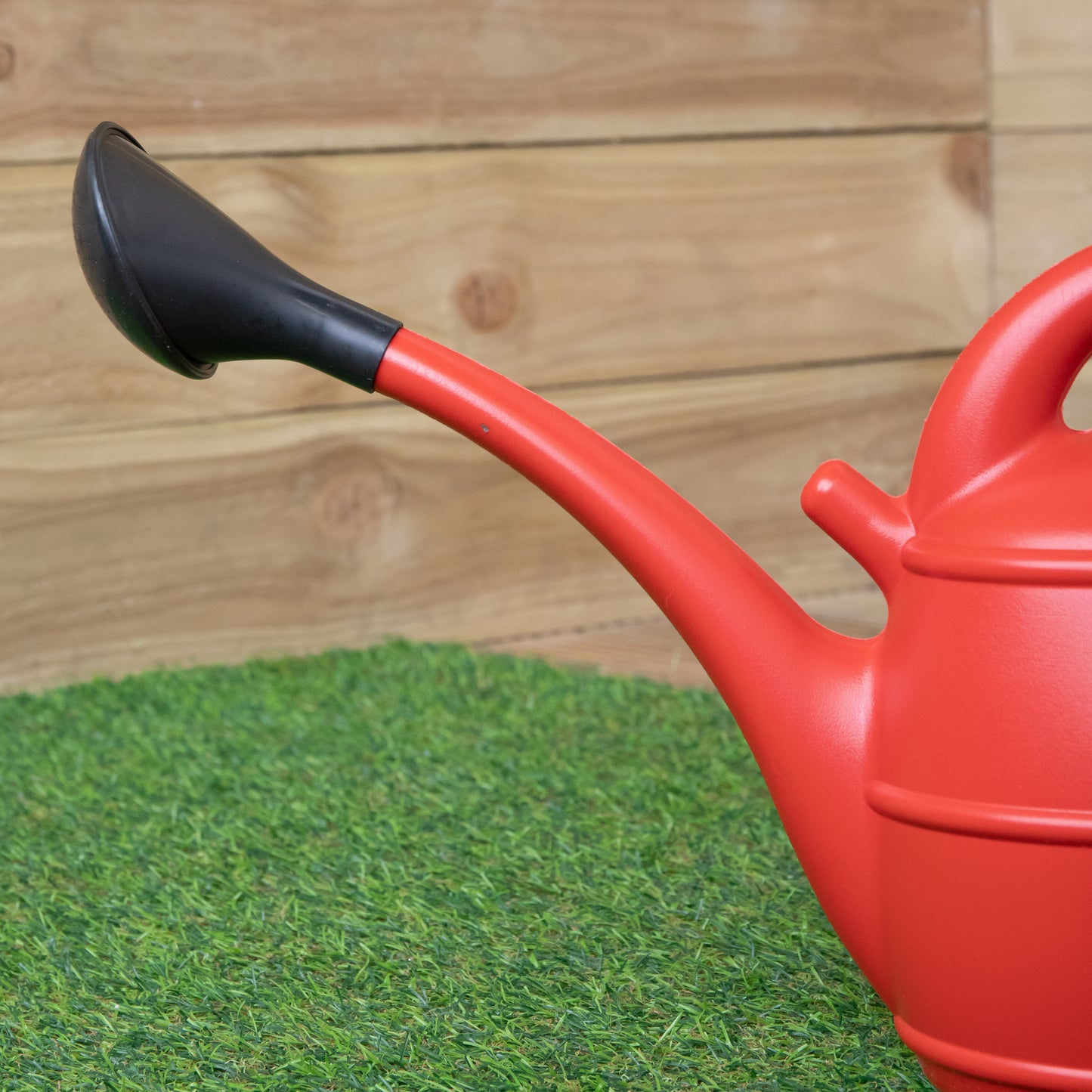 5L Ward Garden Watering Can with Rose in Red