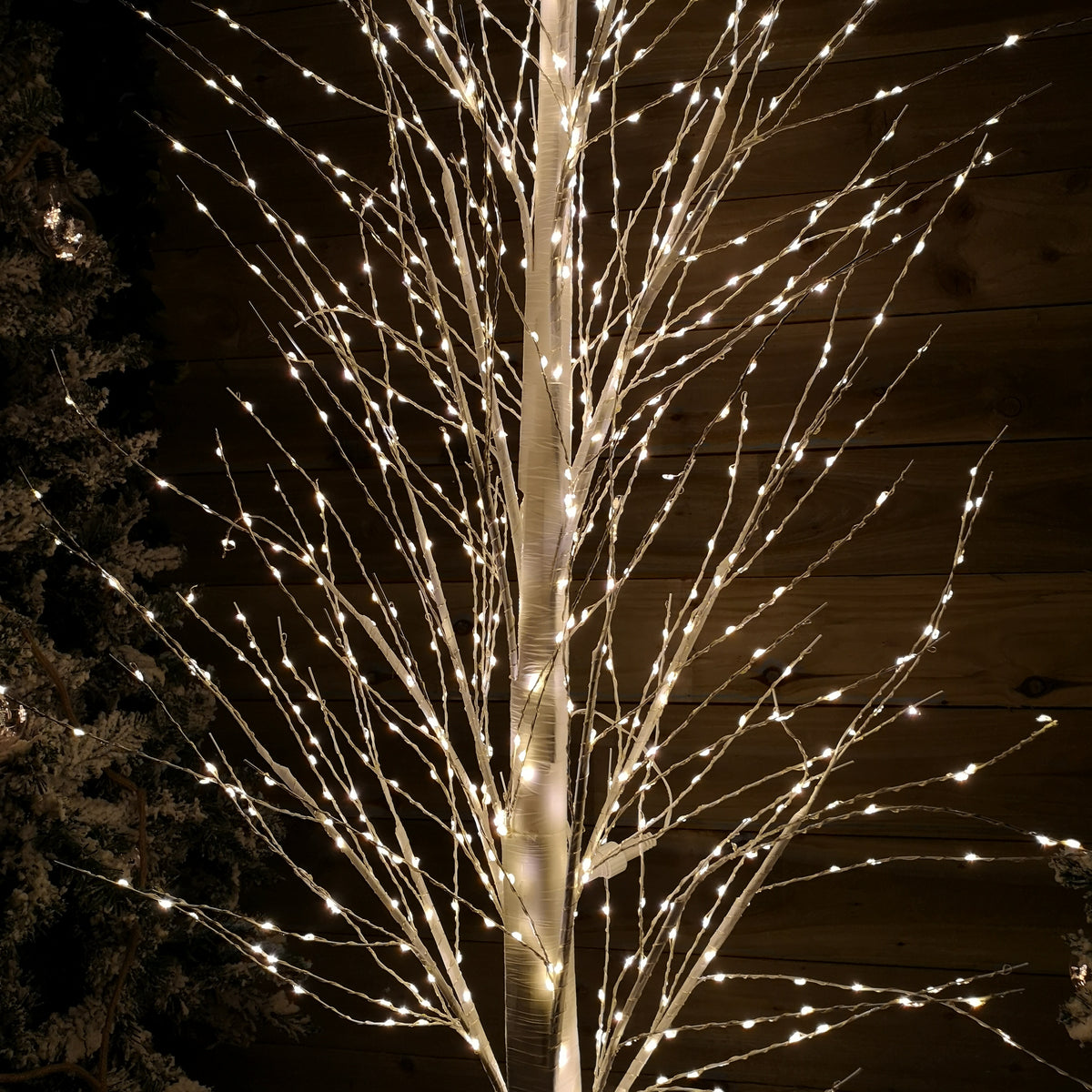 5ft (1.5m) White Modelling Micro Dot Tree with 900 Twinkling LEDs in Warm white 