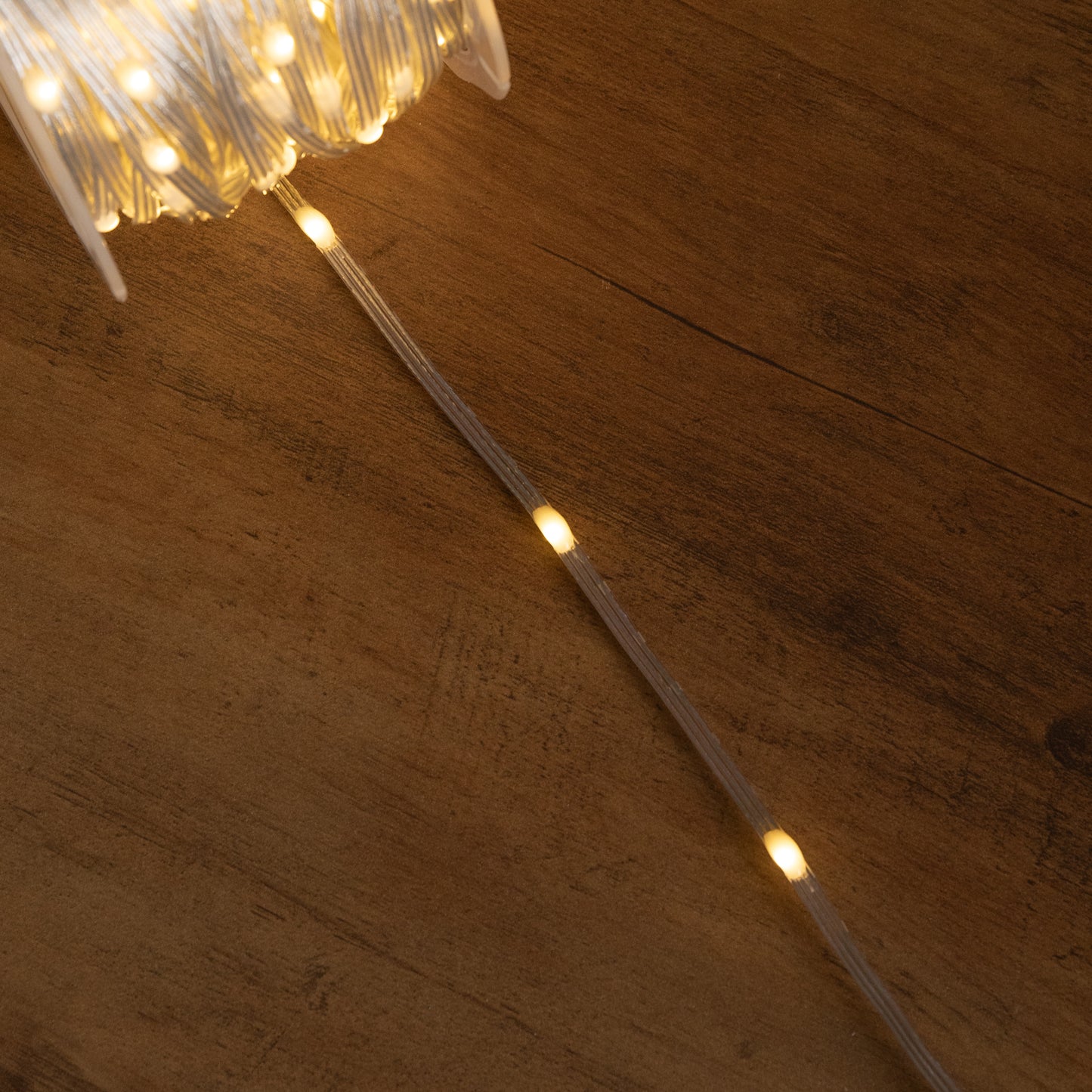 75m Light up Christmas Two Tone String Lights with 1000 Warm White & Cool White LEDs