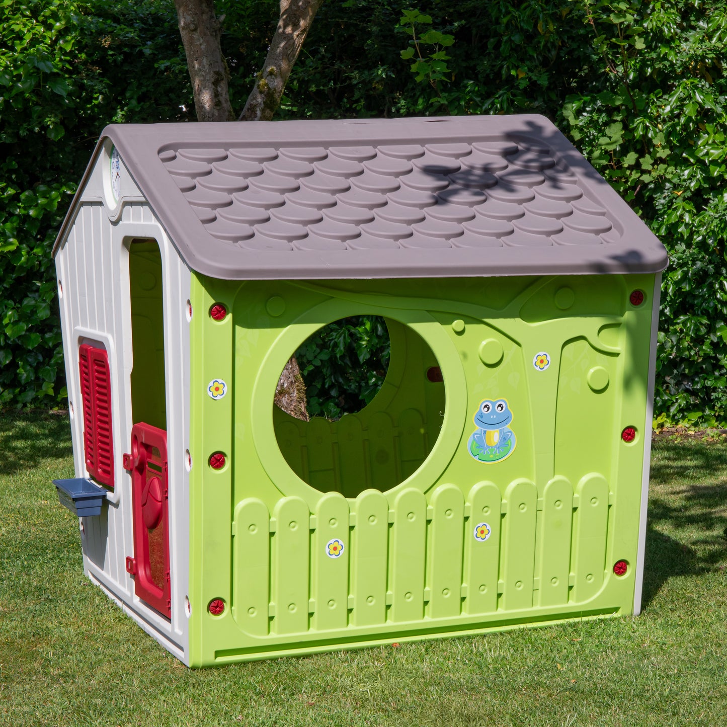 1.15m Kids Plastic Wendy House Galilee Village Playhouse