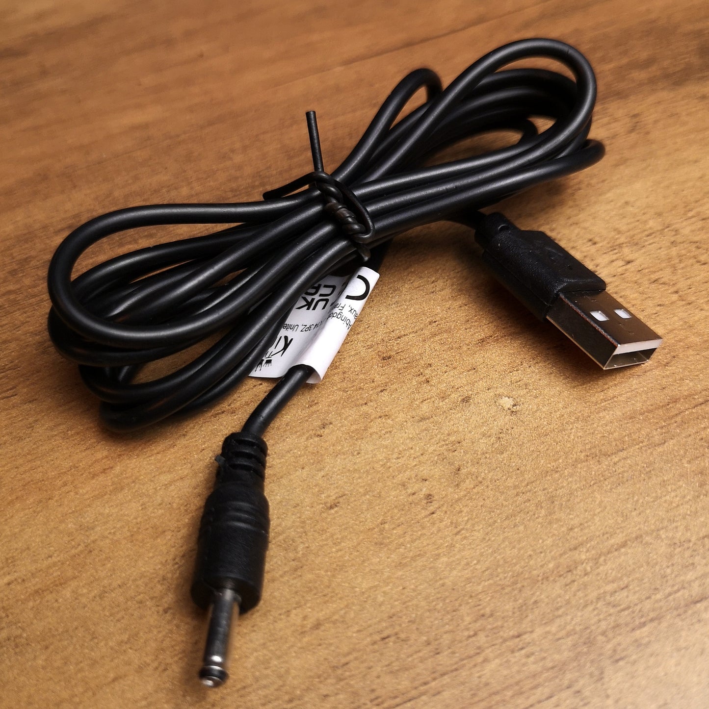 1.5m Black USB Adaptor Plug for Christmas SnowSwirl Decorations