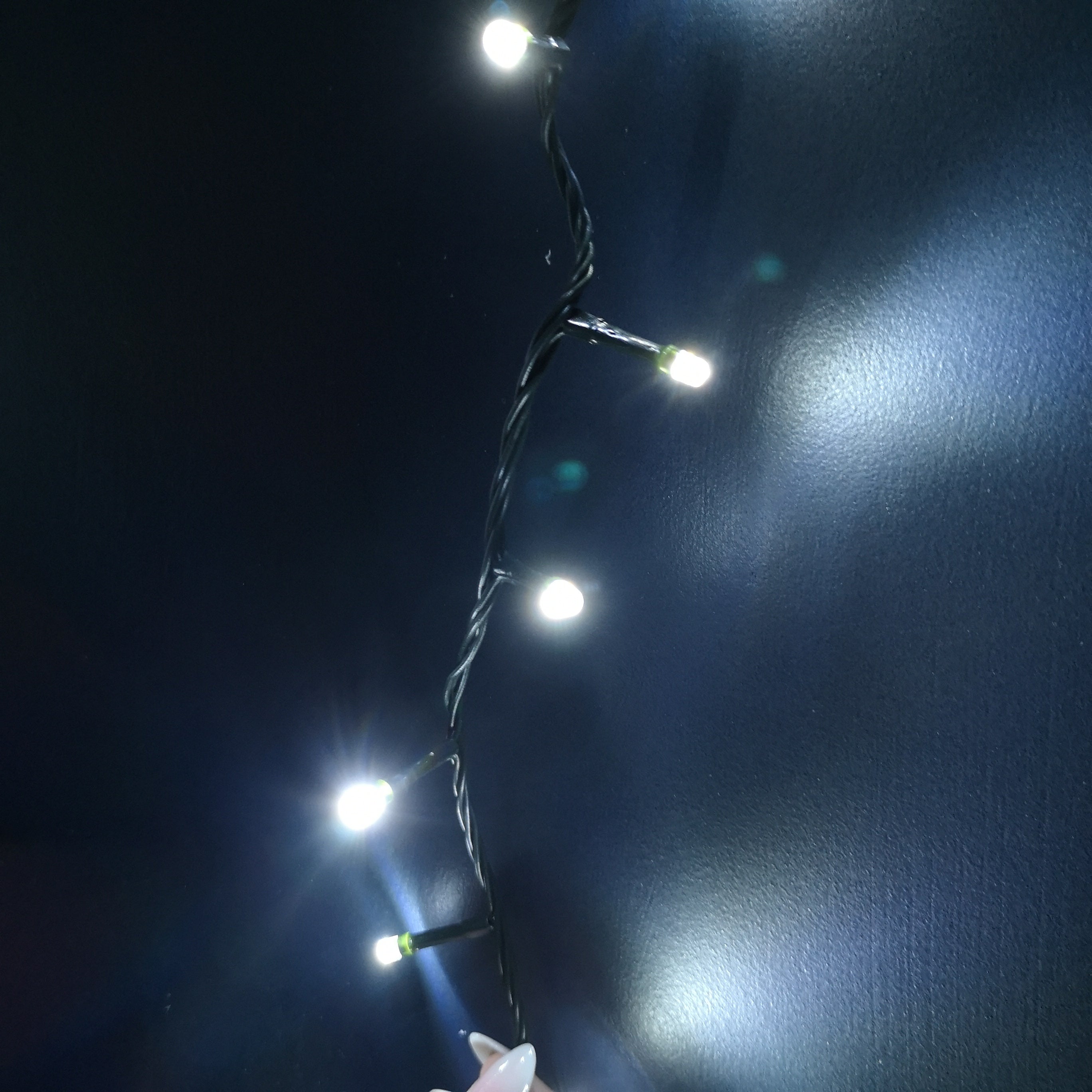 12m White or Warm White Colour Changing String Connectable LED Lights Christmas Decorations