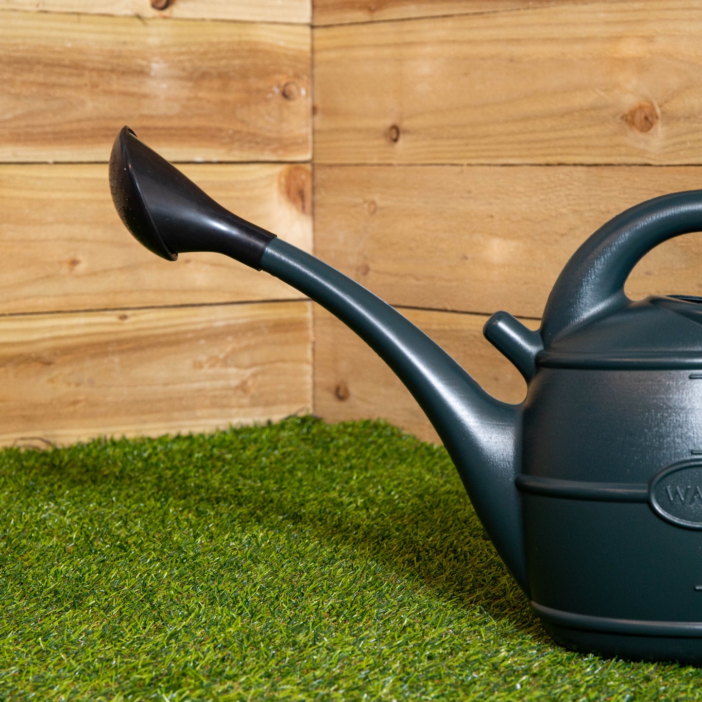 5L Garden Patio Ward Watering Can with Rose in Green