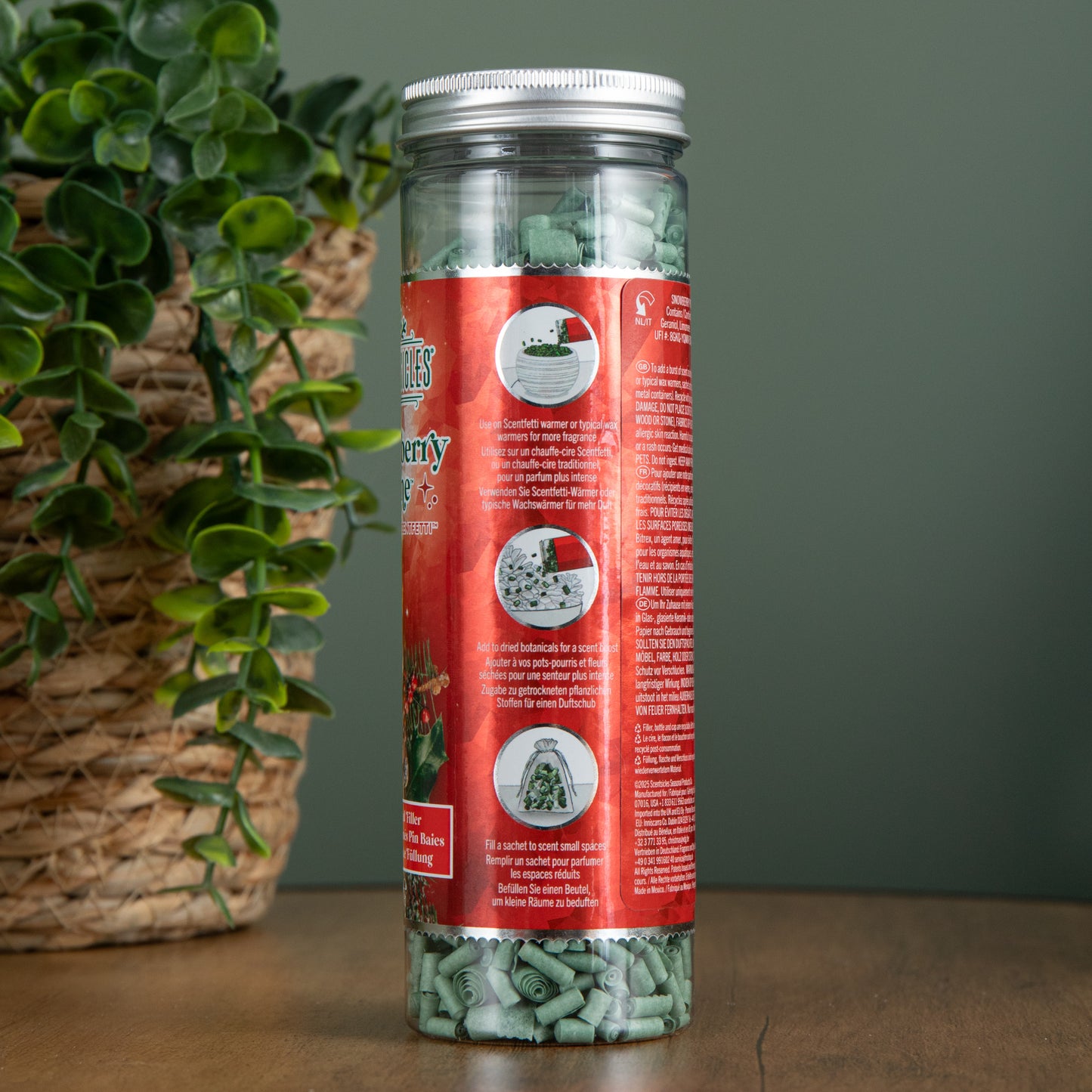 125g Snowberry Pine Cones Scentsicles Scentfetti Christmas Decoration