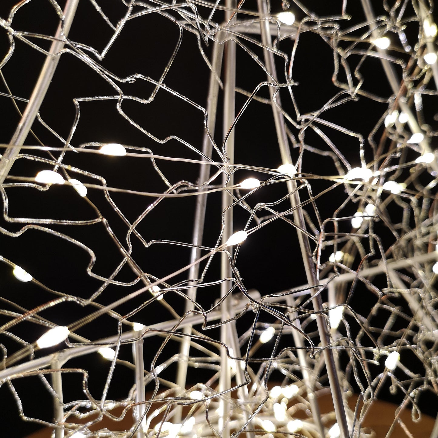 90cm Light Up Tree Christmas Decoration with 300 Warm White LEDs